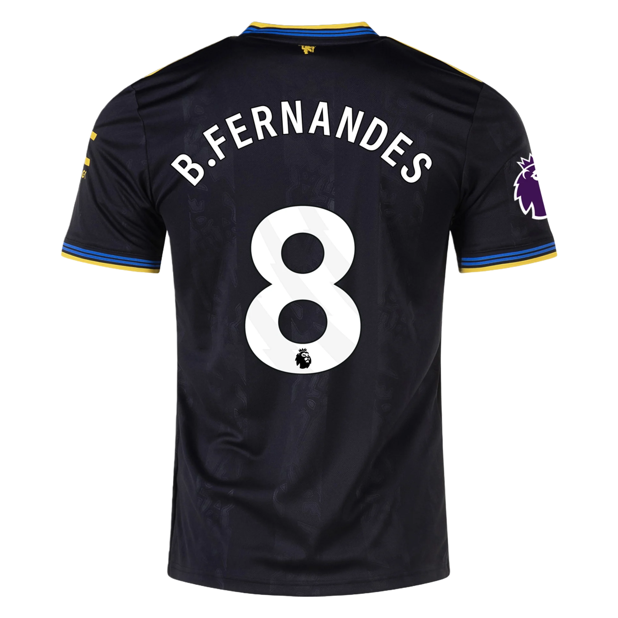 Mens 8 runo Fernandes Manchester United 2025-26 Third Jersey Football Shirt