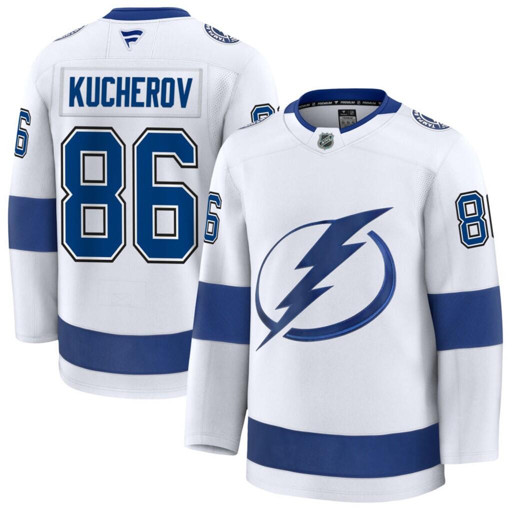Men's Tampa Bay Lightning Jerseys #86 Nikita Kucherov Hockey Jerseys
