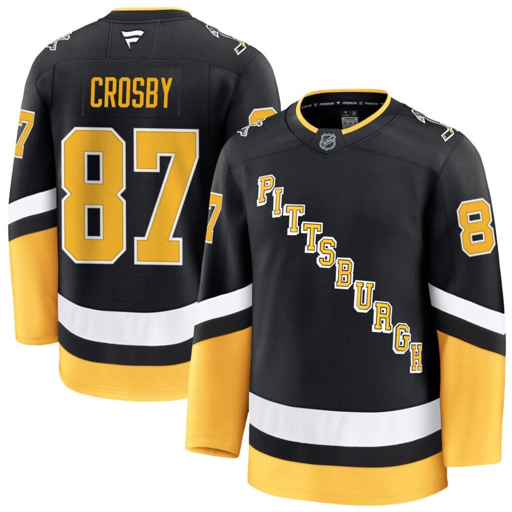 Men's Pittsburgh Penguins Jerseys #87 Sidney Crosby Hockey Jerseys