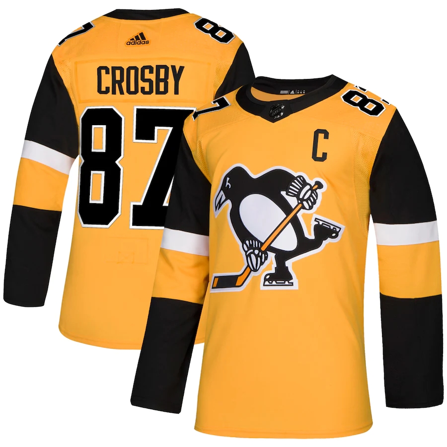 Men's Pittsburgh Penguins Jerseys #87 Sidney Crosby Hockey Jerseys