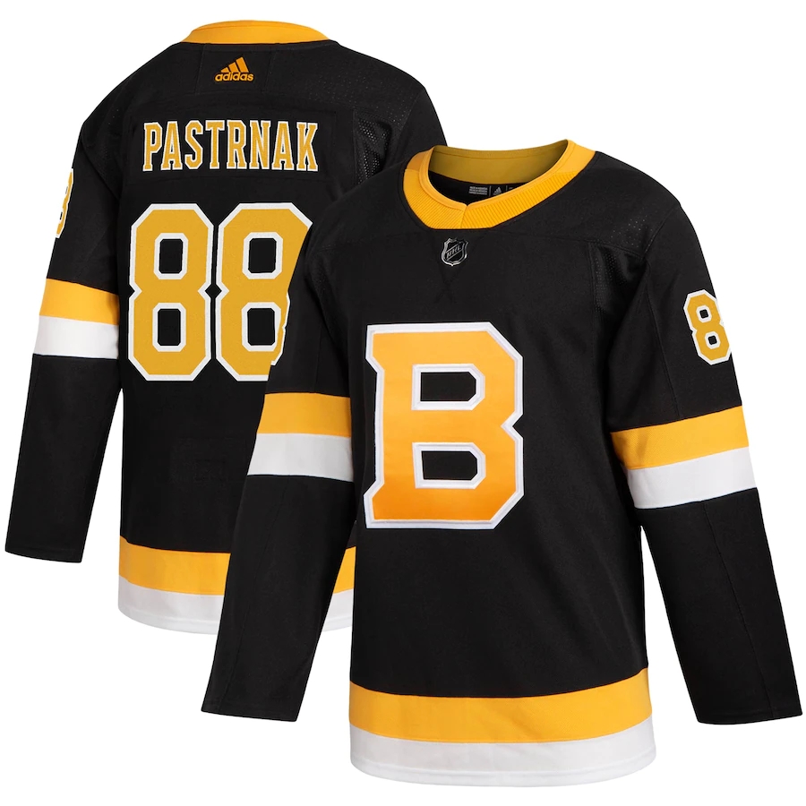 Men's Boston Bruins Jerseys #88 David Pastrnak Ice Hockey Jerseys