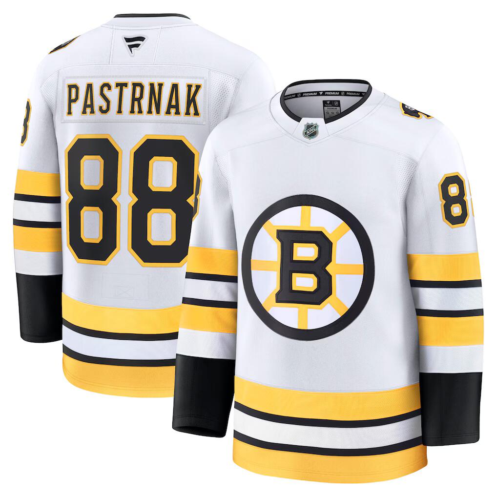 Men's Boston Bruins Jerseys #88 David Pastrnak Ice Hockey Jerseys