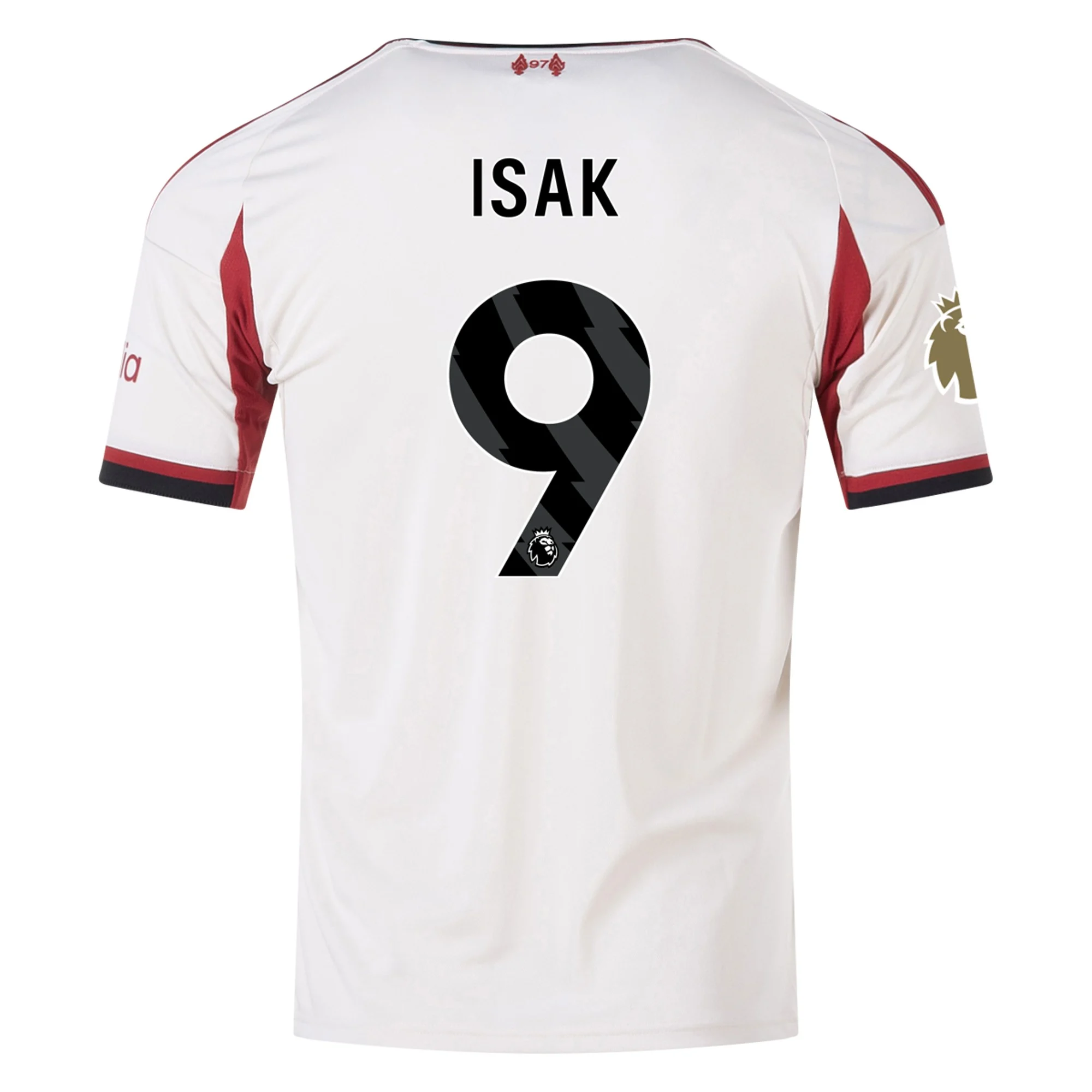 Mens 9 Alexander Isak Liverpool 2025-26 Away Jersey Football Shirt