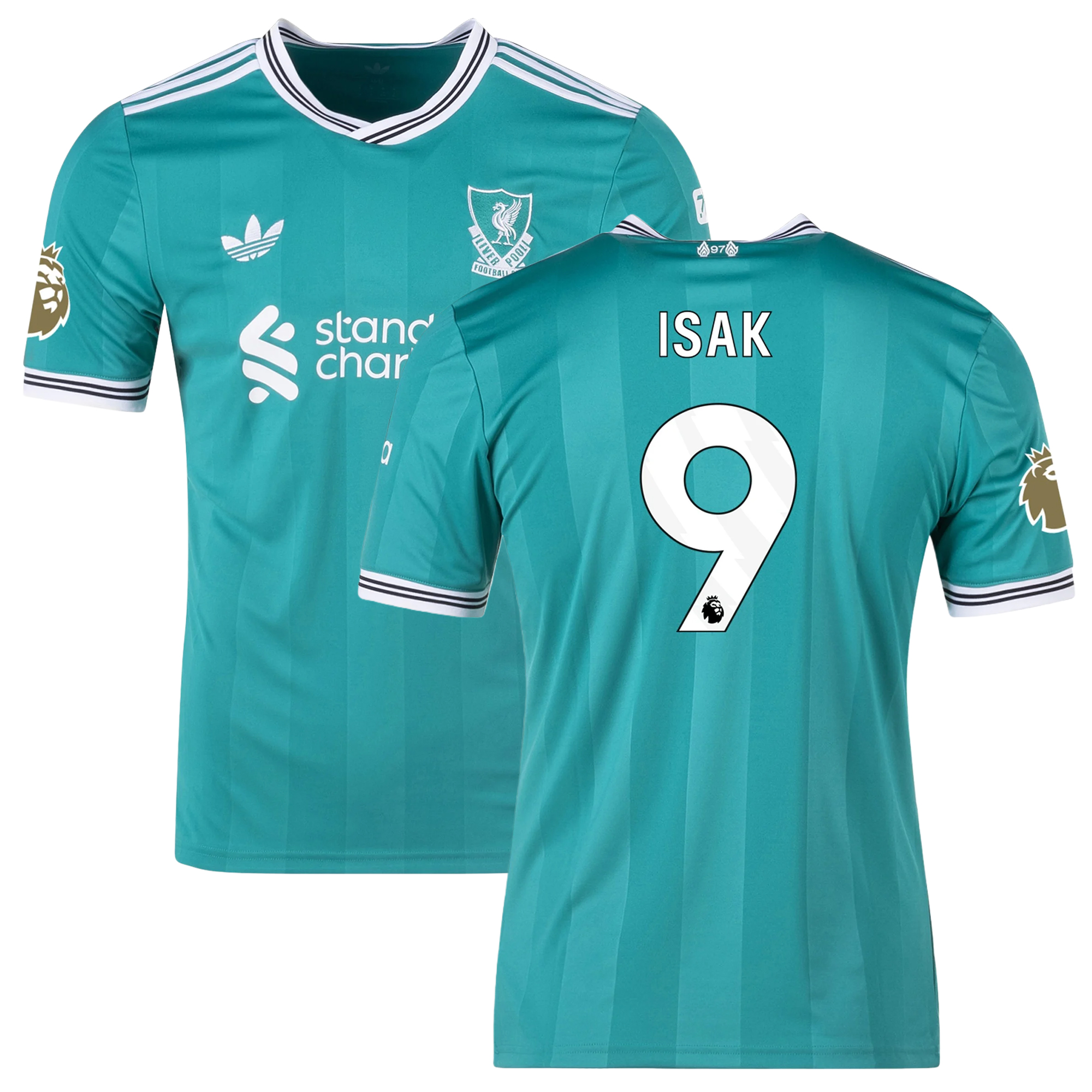 Mens 9 Alexander Isak Liverpool 2025-26 Third Jersey Football Shirt