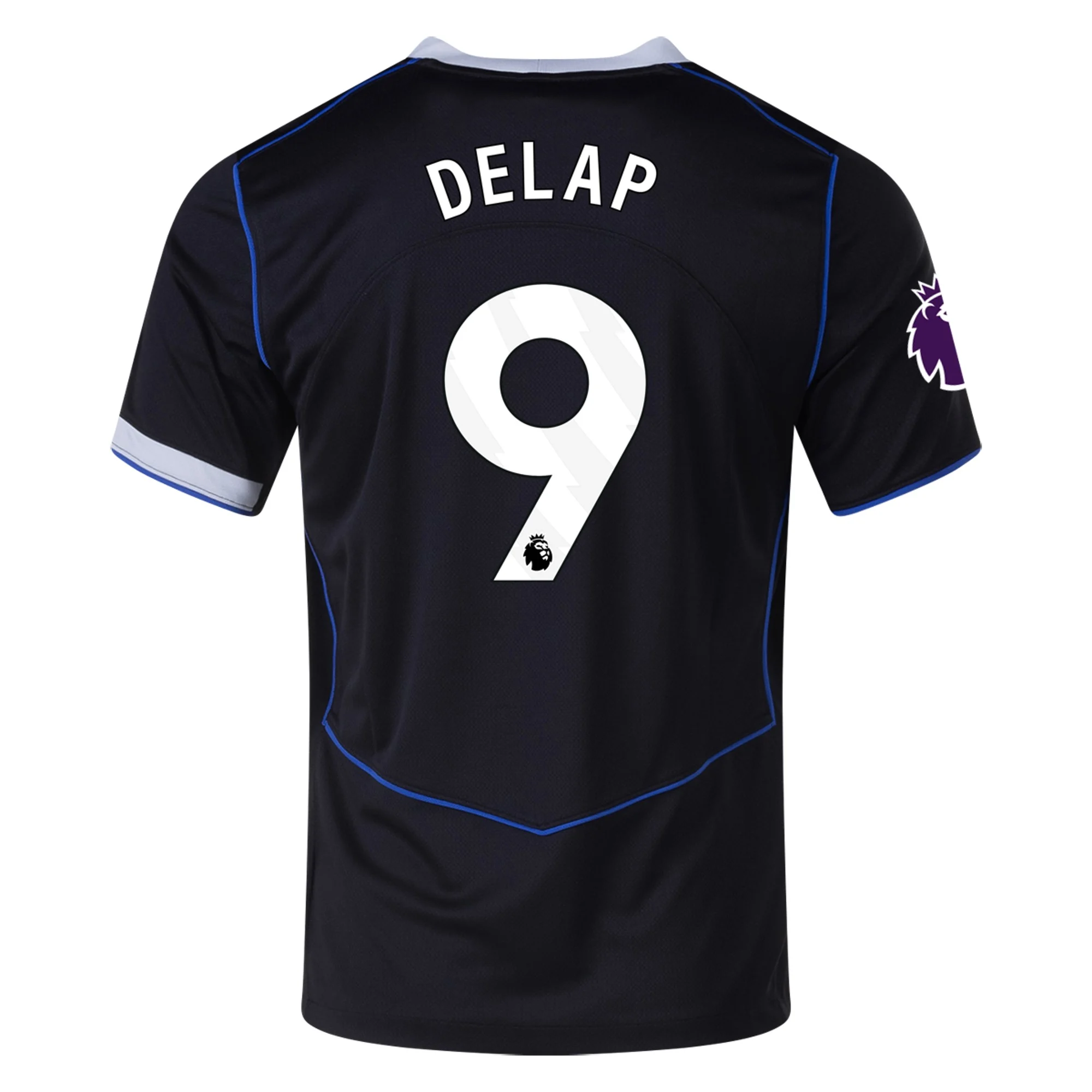 Mens 9 Liam Delap Chelsea Third Jersey 2025-26 Football Shirt