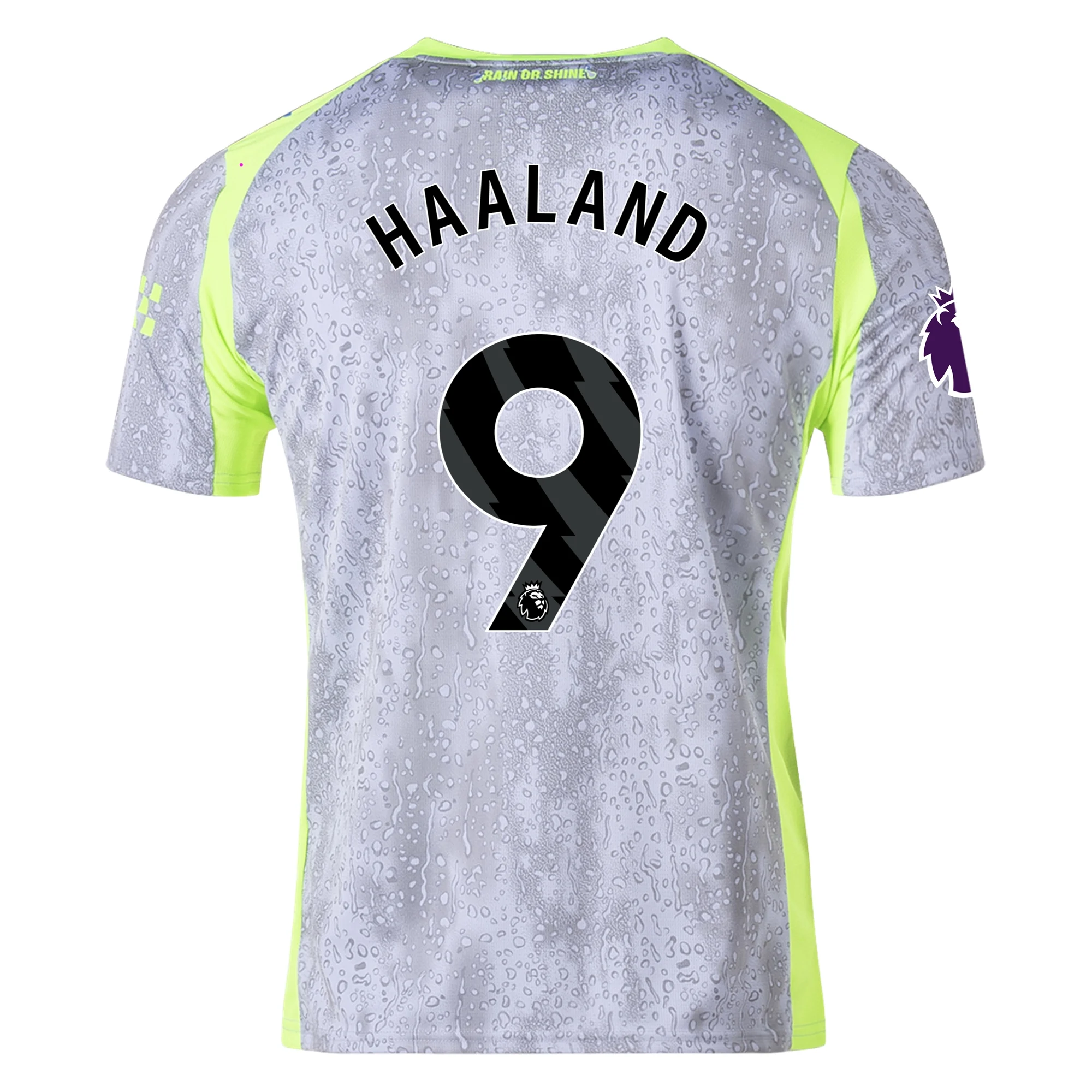 Mens 9 Erling Haaland Manchester City Third Jersey 2025-26 Football Shirt