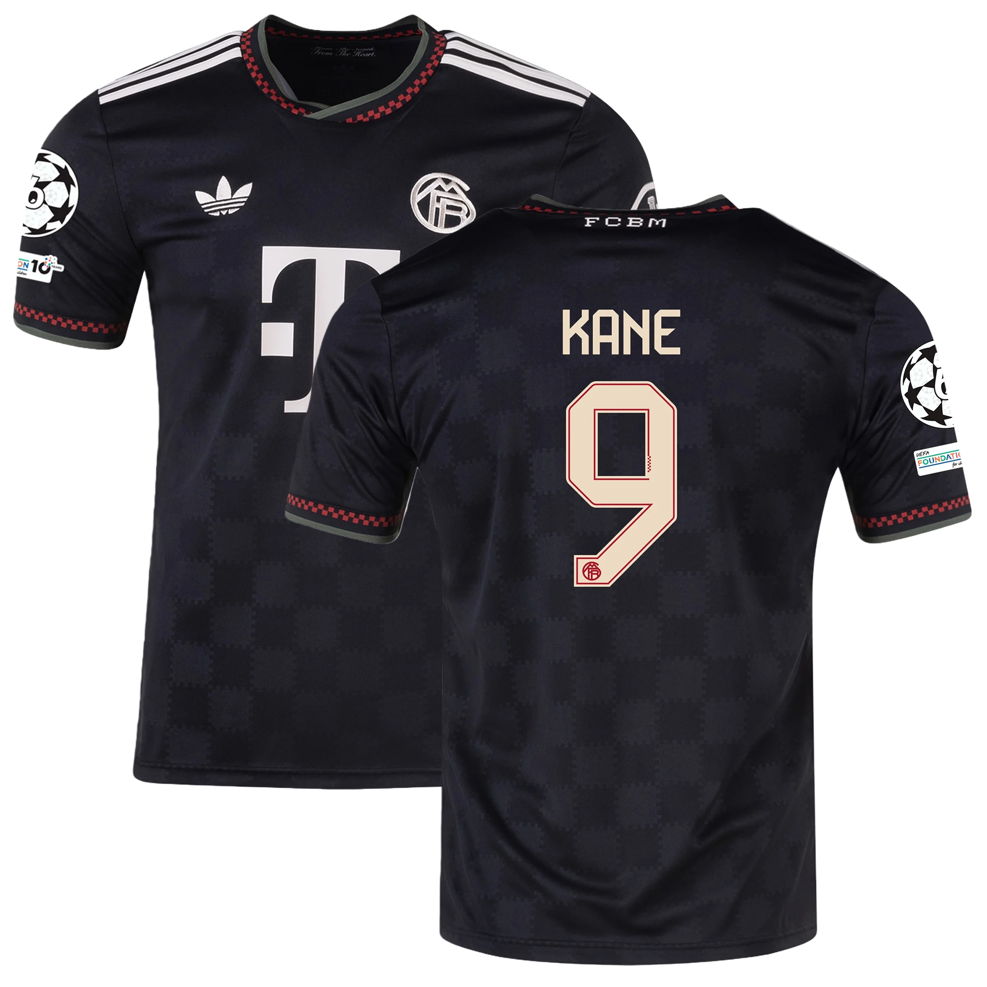 Mens 9 Harry Kane Bayern Munich 2025-26 Third Jersey Football Shirt