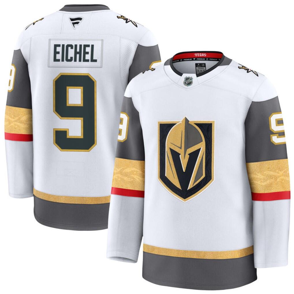 Men's Vegas Golden Knights Jerseys #9 Jack Eichel Hockey Jerseys