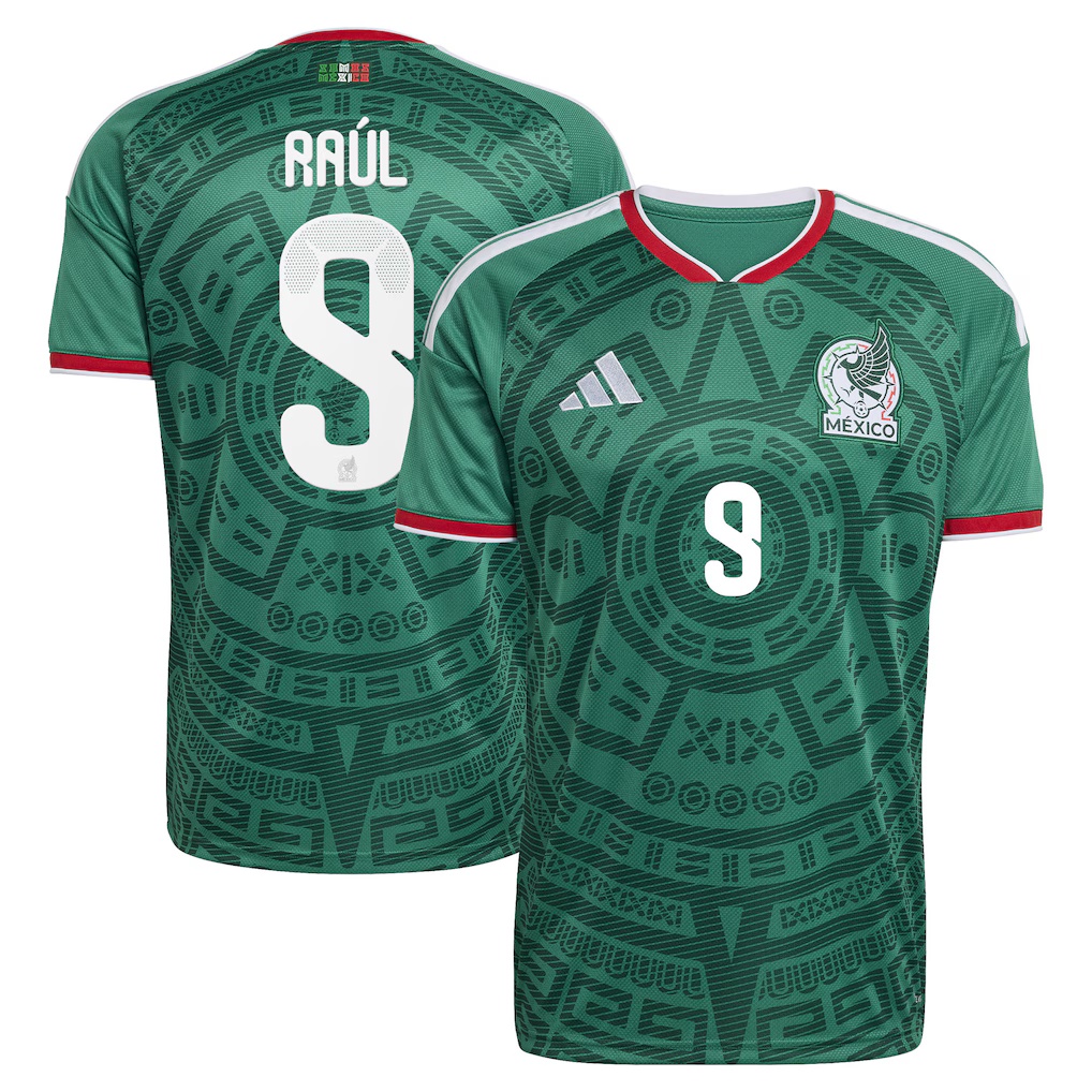 Mexico 9 Raul Jimenez 2026 Home Soccer Jersey