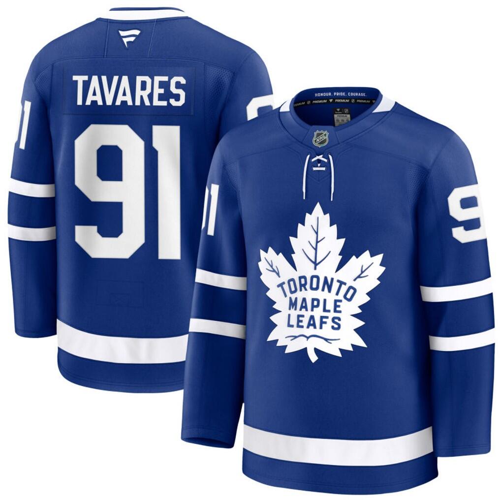 Men's Toronto Maple Leafs Jerseys #91 John Tavares Hockey Jerseys