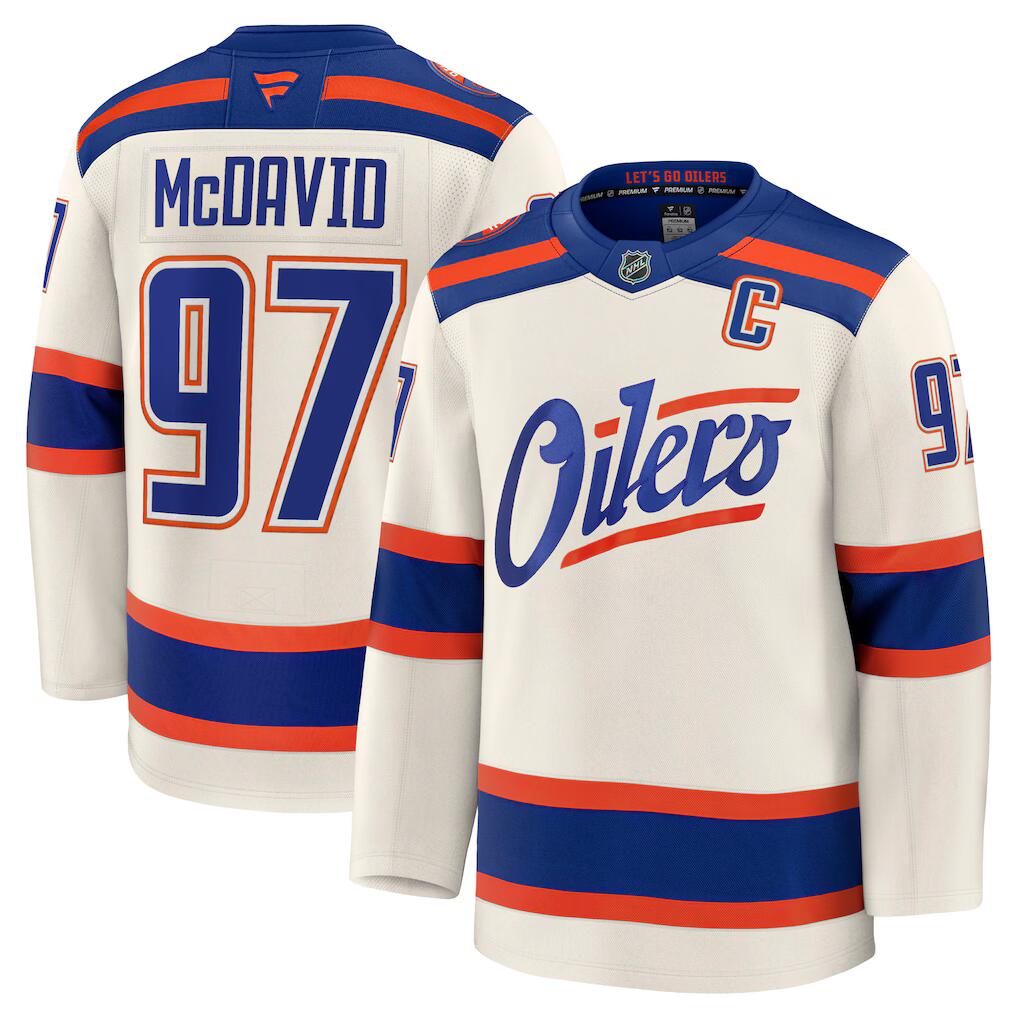 Men's Edmonton Oilers Jerseys #97 Connor McDavid Hockey Jerseys