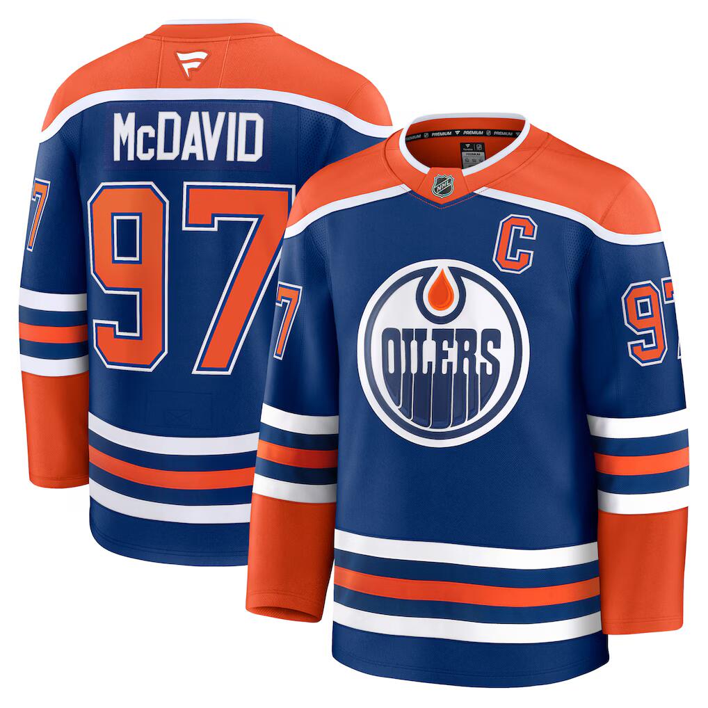 Men's Edmonton Oilers Jerseys #97 Connor McDavid Hockey Jerseys