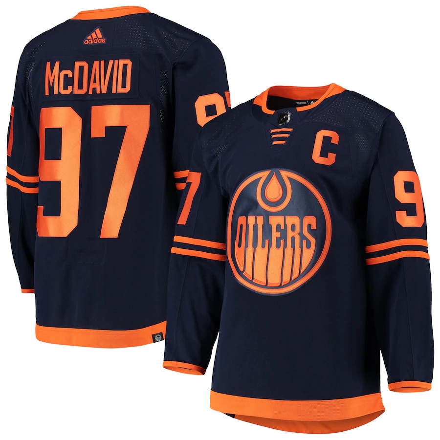 Men's Edmonton Oilers Jerseys #97 Connor McDavid Hockey Jerseys