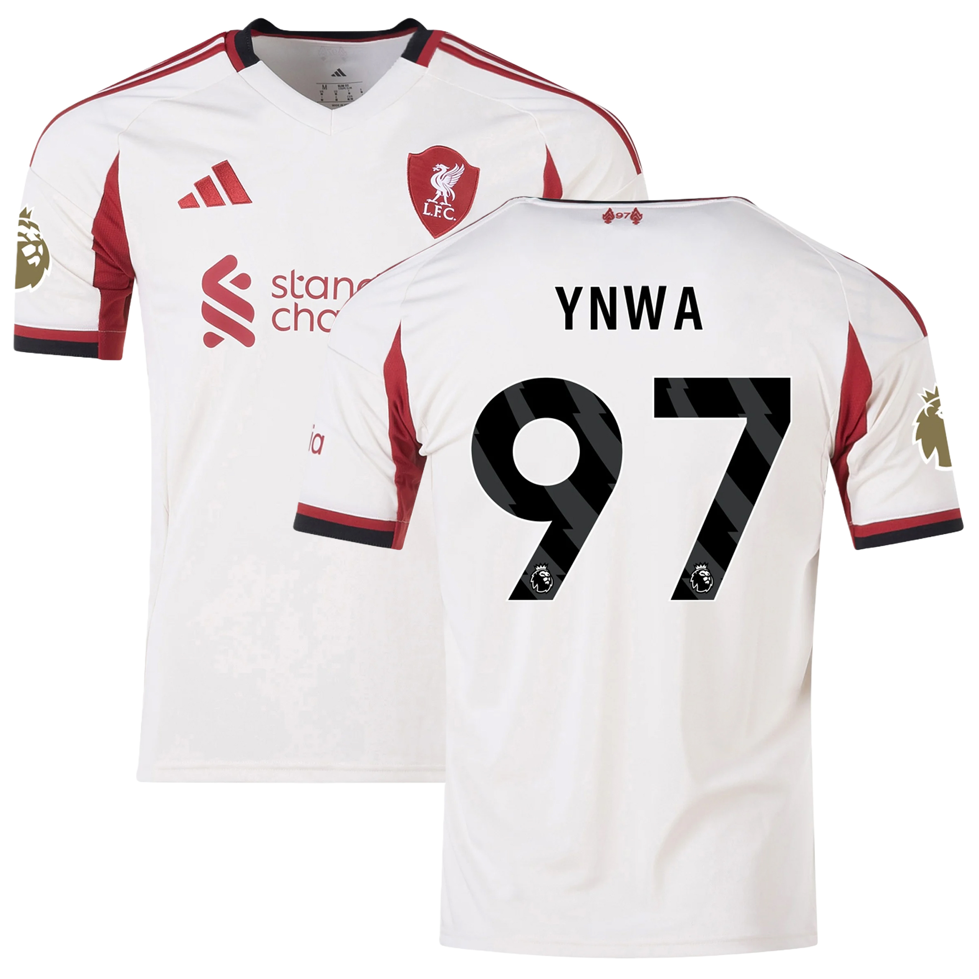 Mens 97 YNWA Liverpool 2025-26 Away Jersey Football Shirt