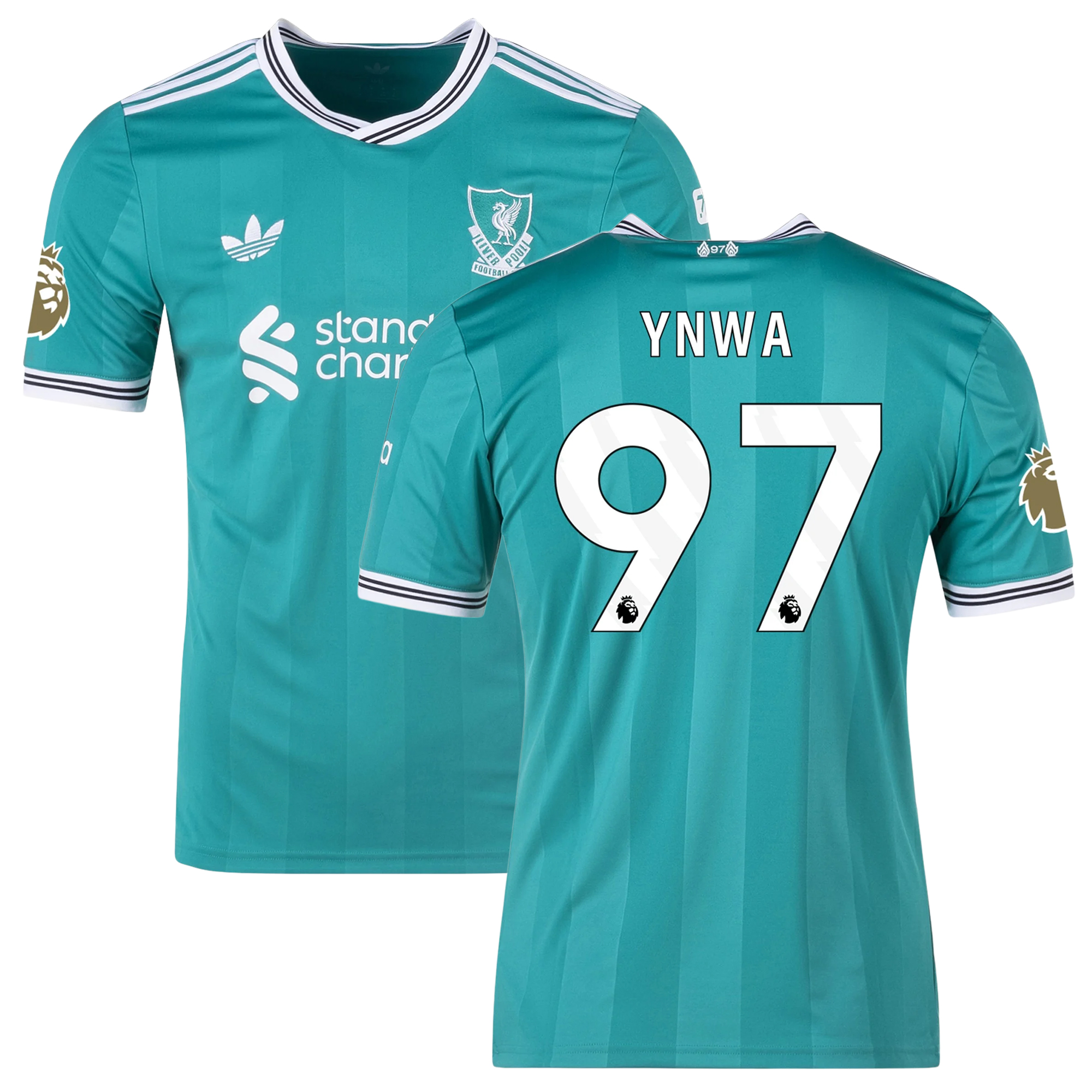 Mens 97 YNWA Liverpool 2025-26 Third Jersey Football Shirt