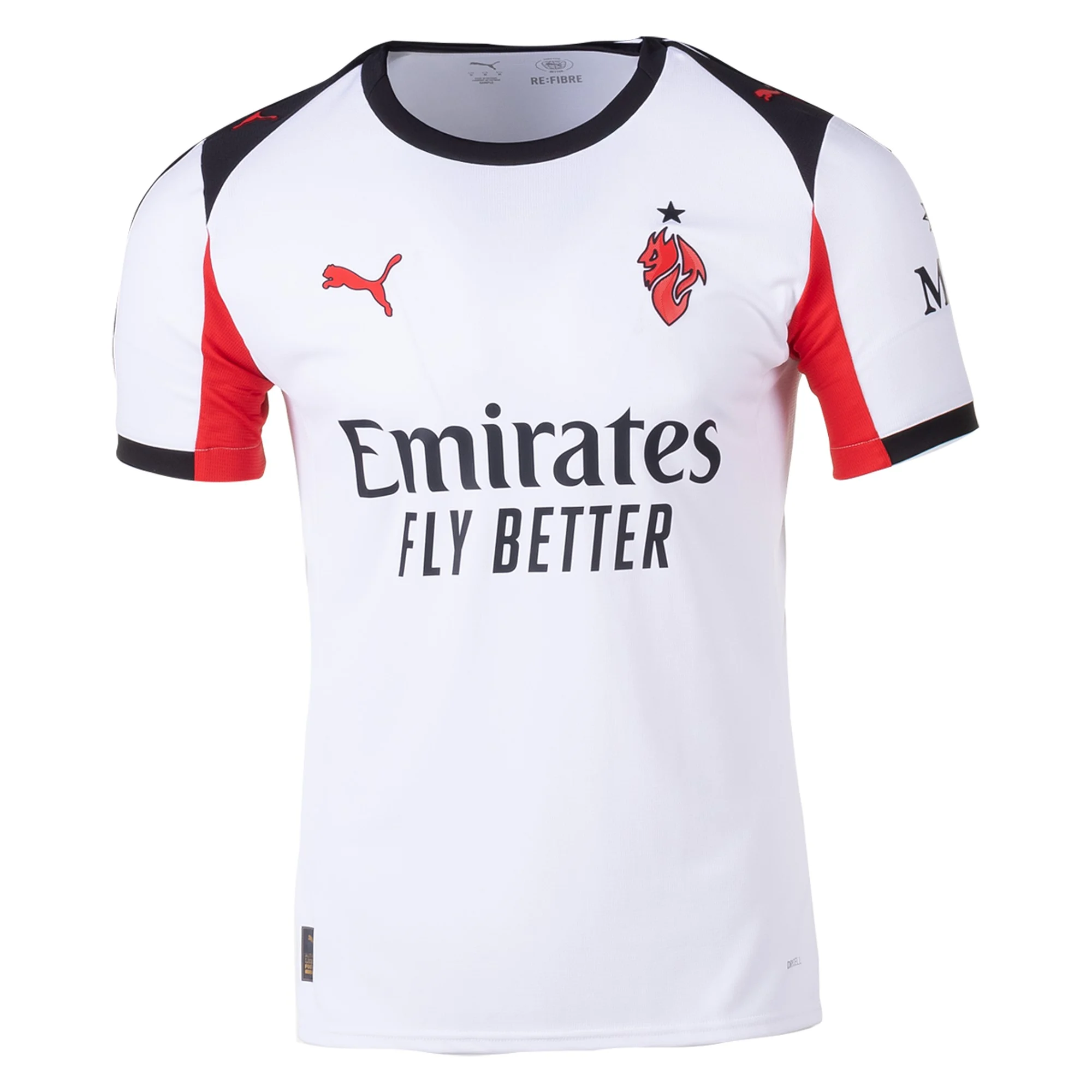 Mens AC Milan 2025-26 Away Jersey Football Shirt