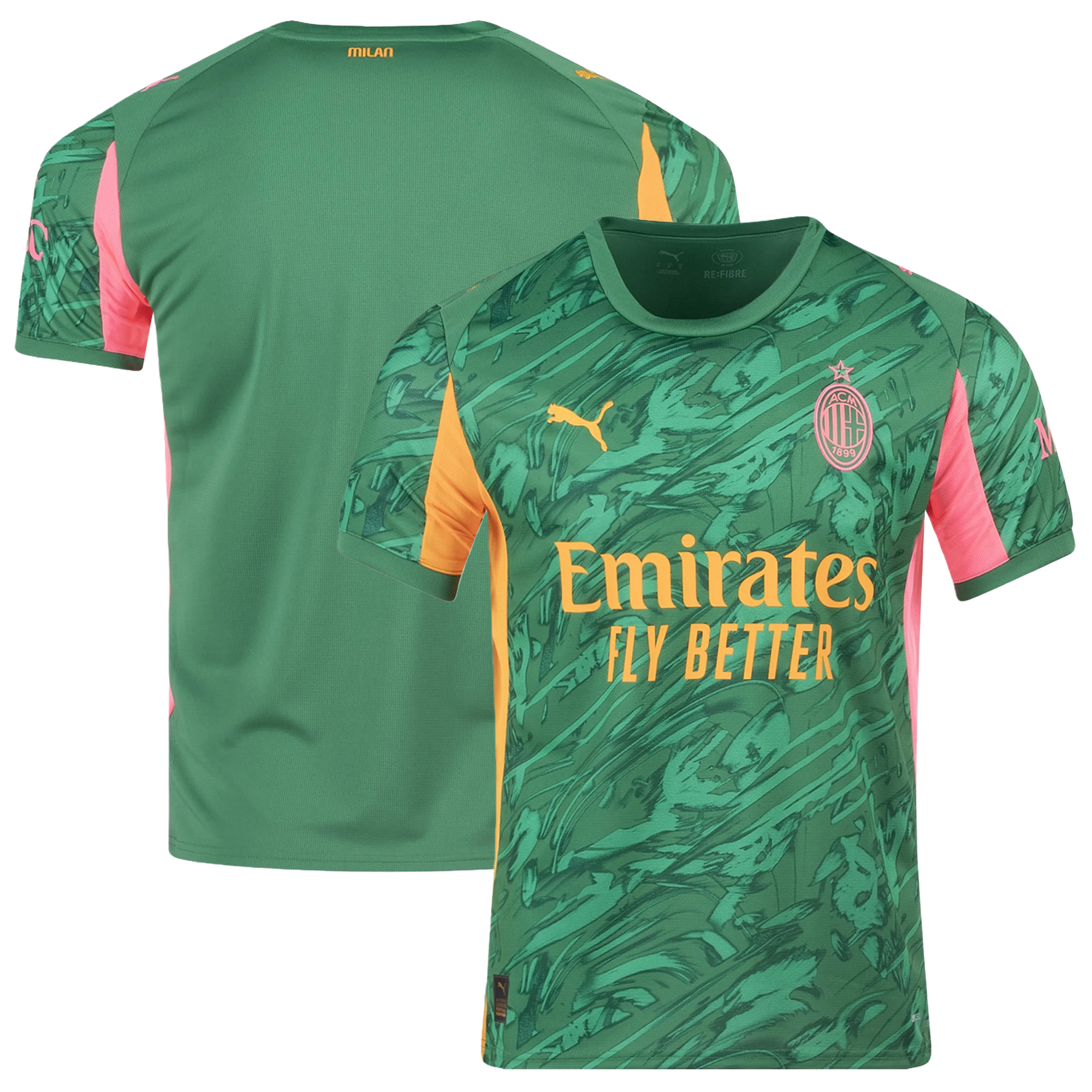 Mens AC Milan Goalkeeper Jersey 2025-26 Football Shirt