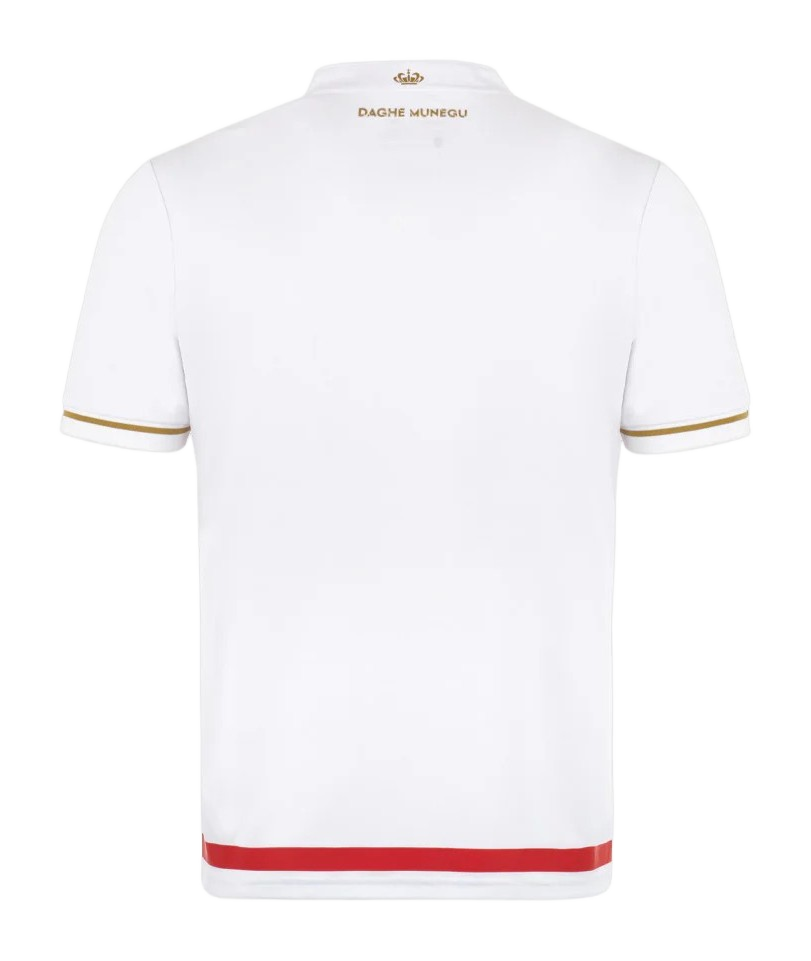 Mens AS Monaco Home Jersey 2025-26 Football Shirt
