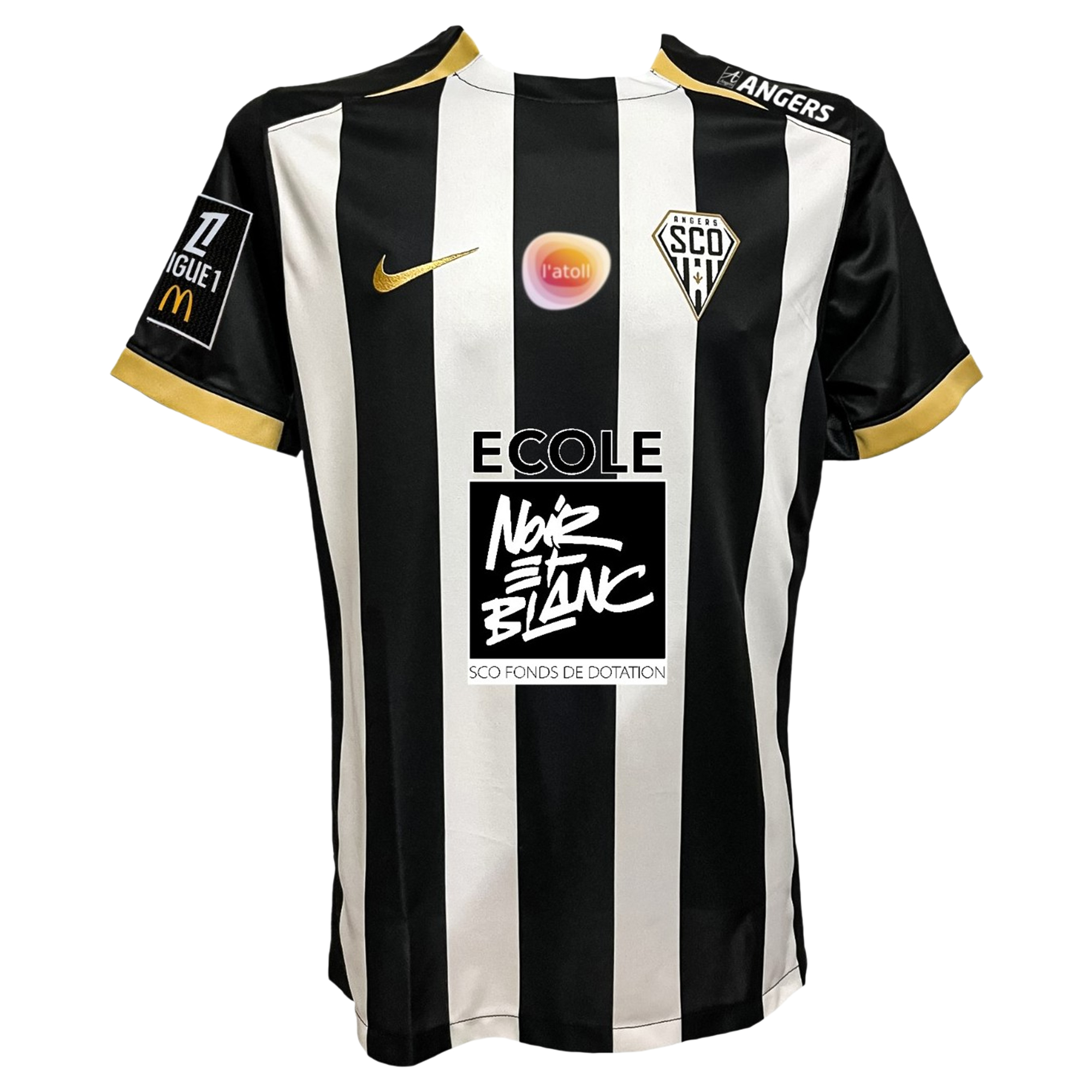 Mens Angers SCO Home Jersey 2025-26 Football Shirt