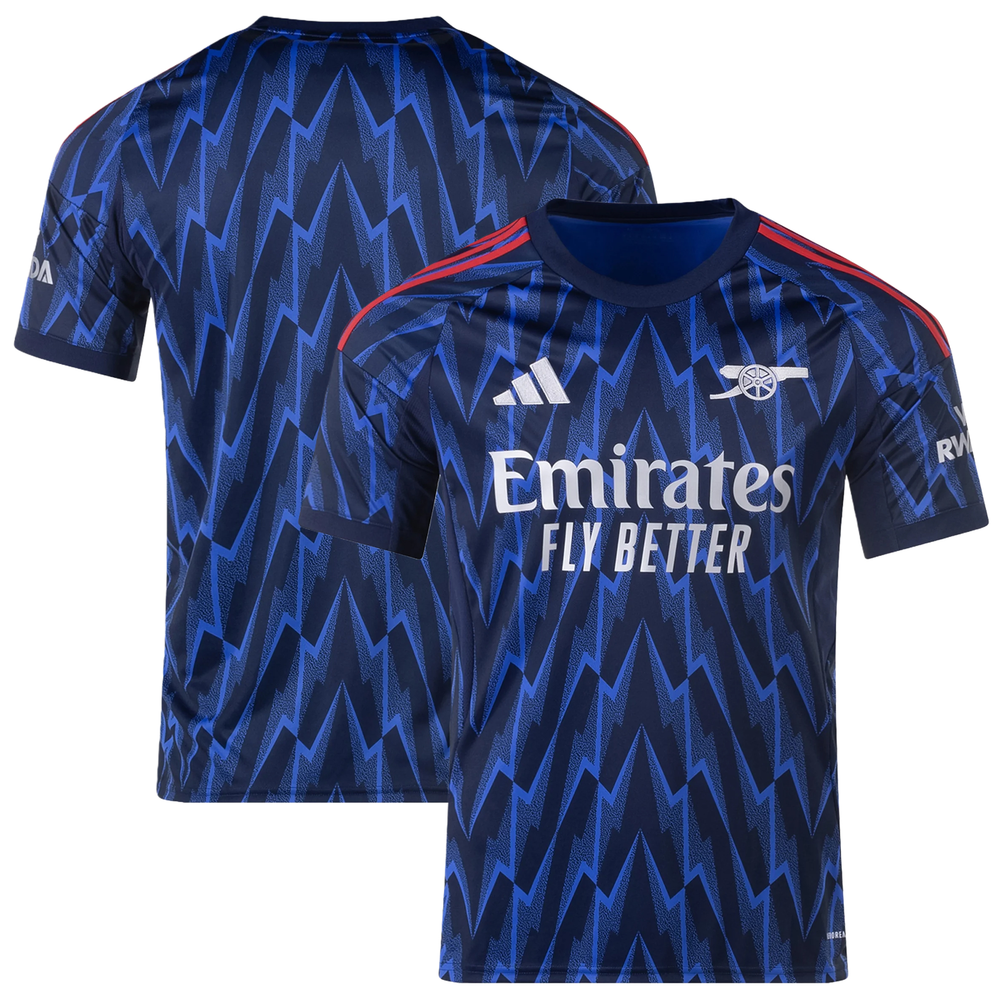 Mens Arsenal 2025-26 Away Jersey Football Shirt