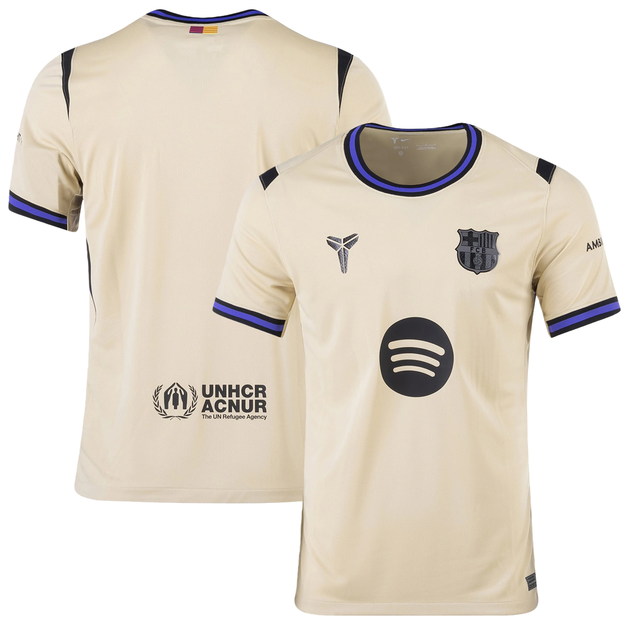 Mens Barcelona 2025-26 Away Jersey Football Shirt