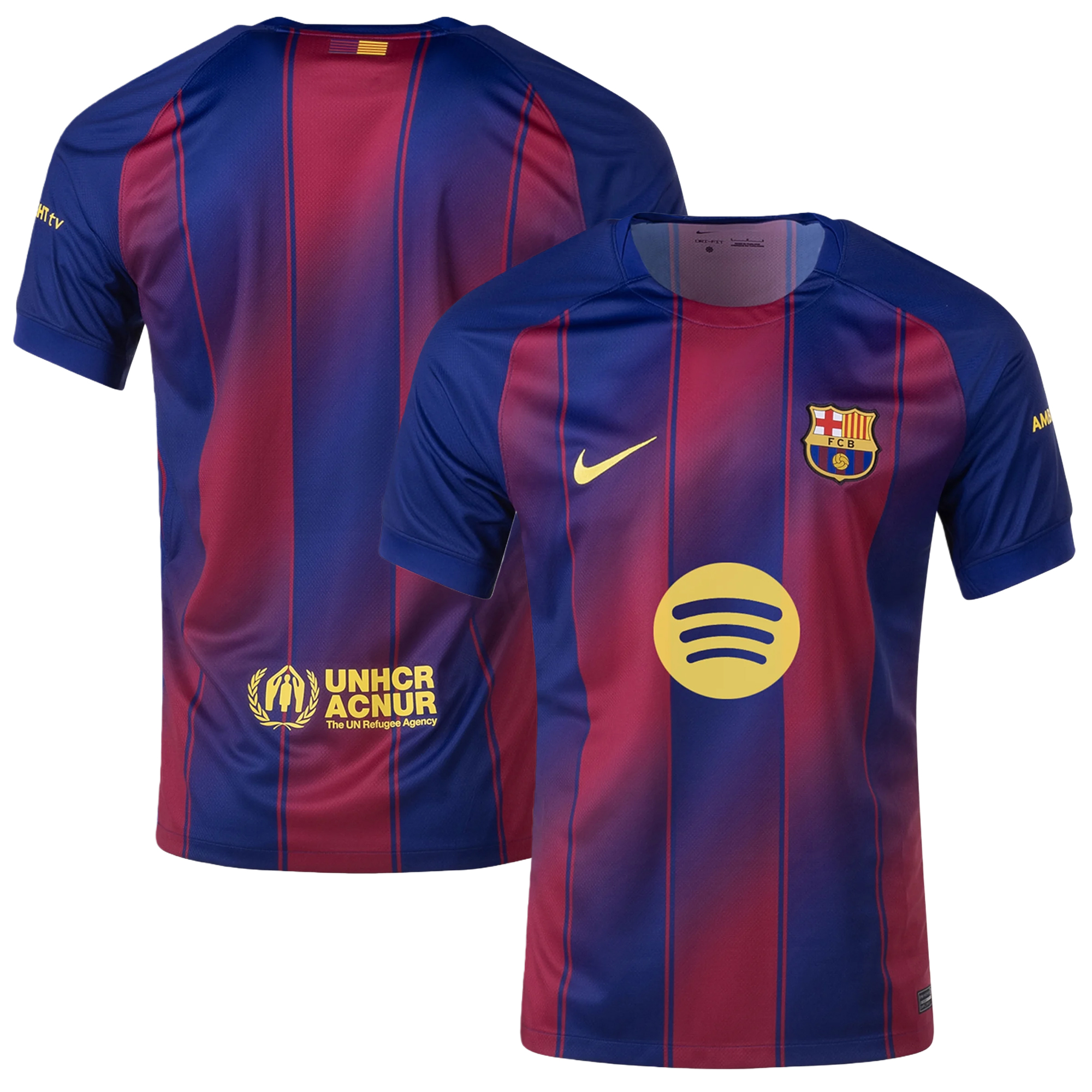 Mens Barcelona 2025-26 Home Jersey Football Shirt