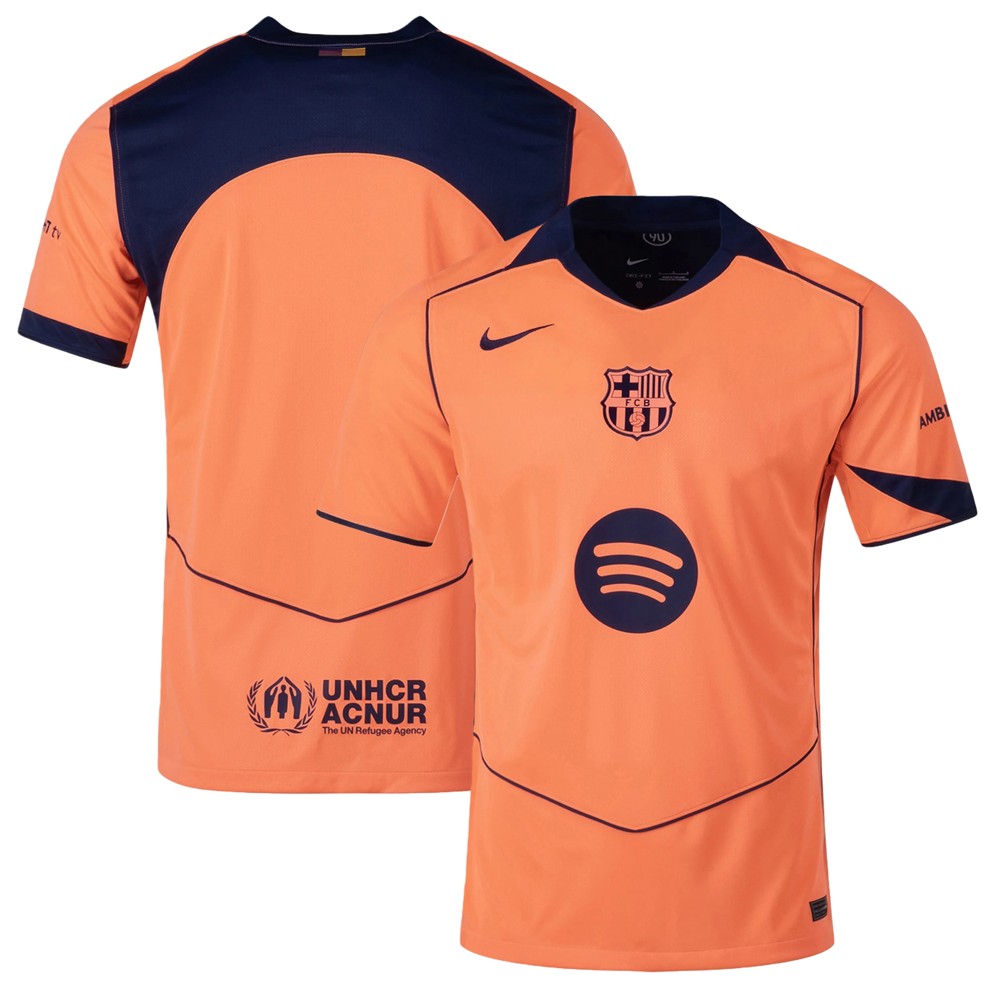 Mens Barcelona 2025-26 Third Jersey Football Shirt