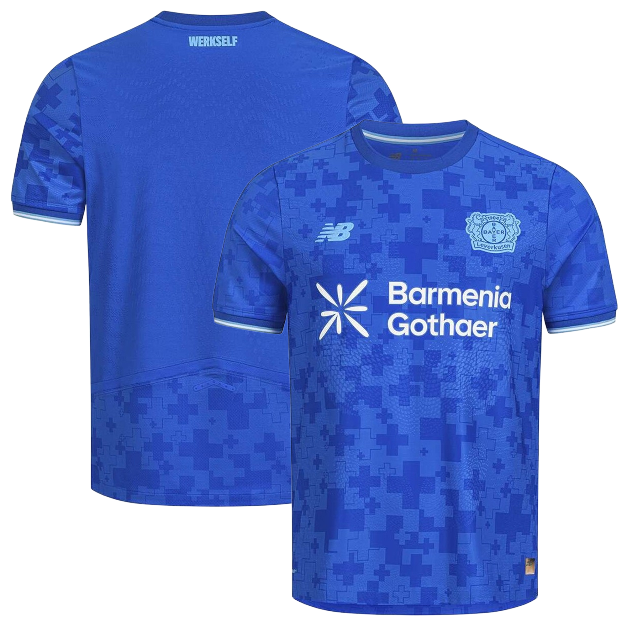 Mens Bayer 04 Leverkusen Third Jersey 2025-26 Football Shirt