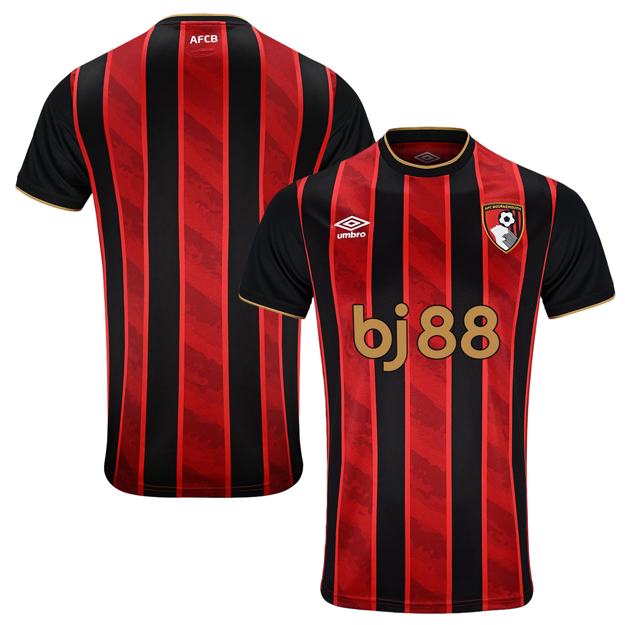 Mens Bournemouth Home Shirt 2025-26 Football Shirt