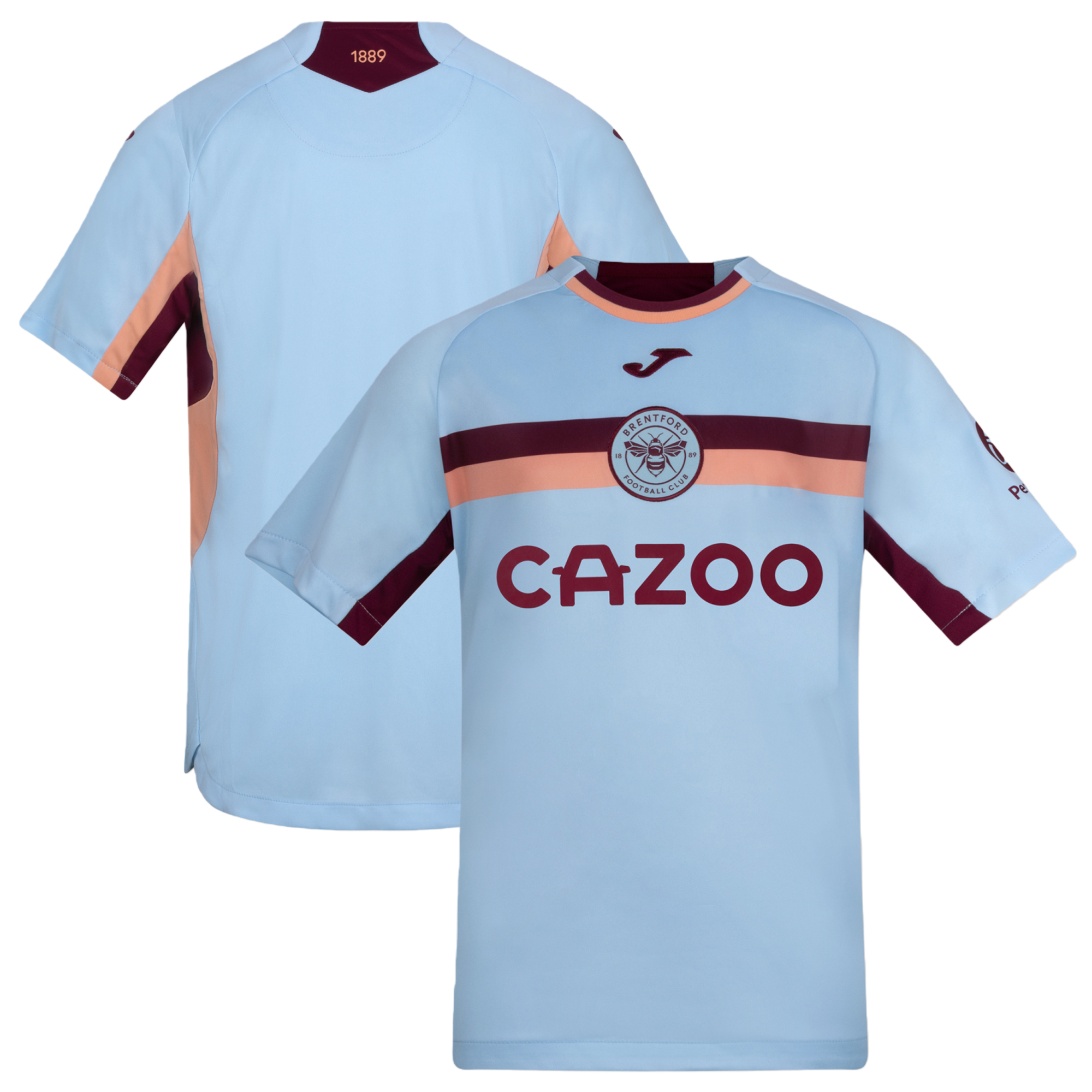 Mens Brentford Third Shirt 2025-26 Football Shirt