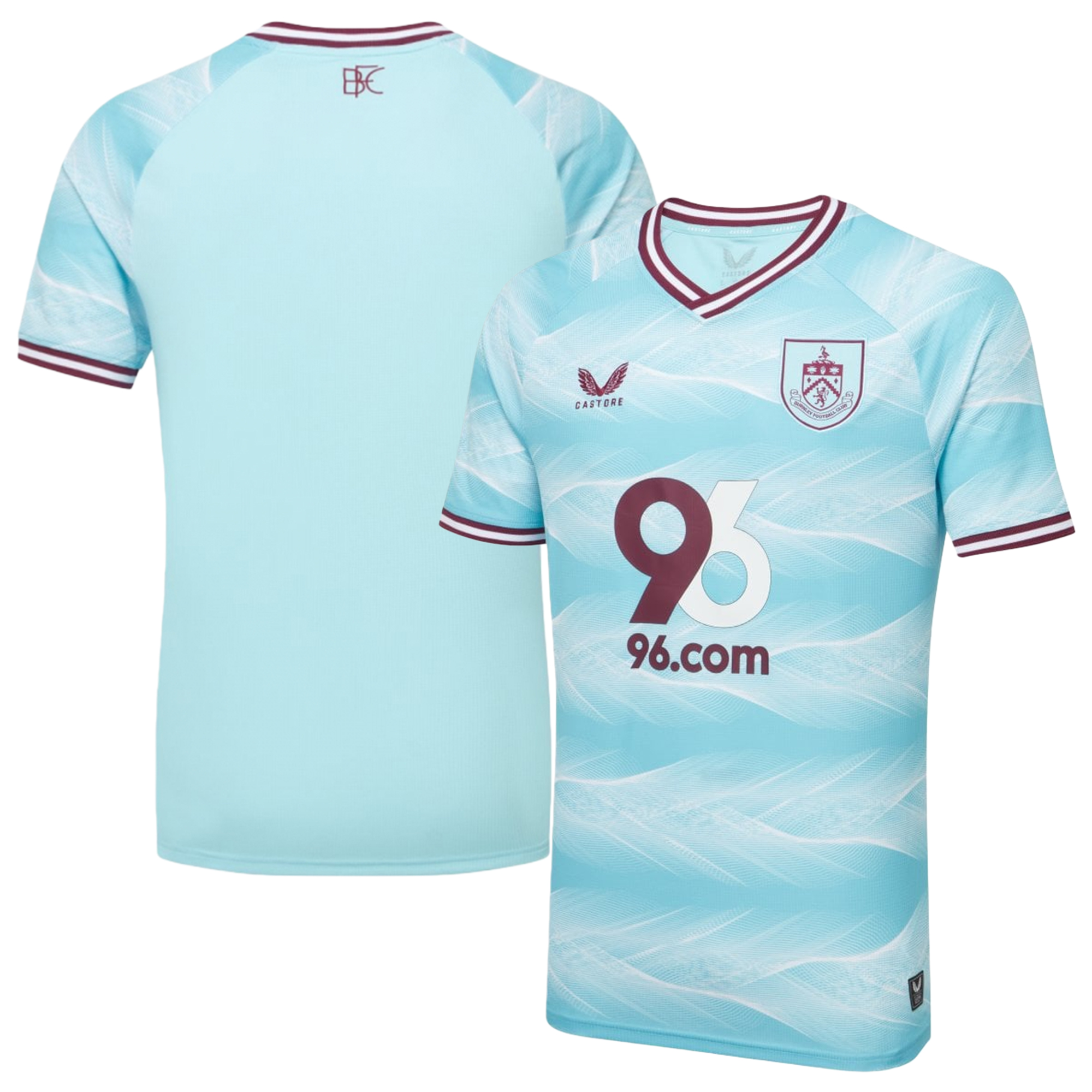 Mens Burnley Away Jersey 2025-26 Football Shirt