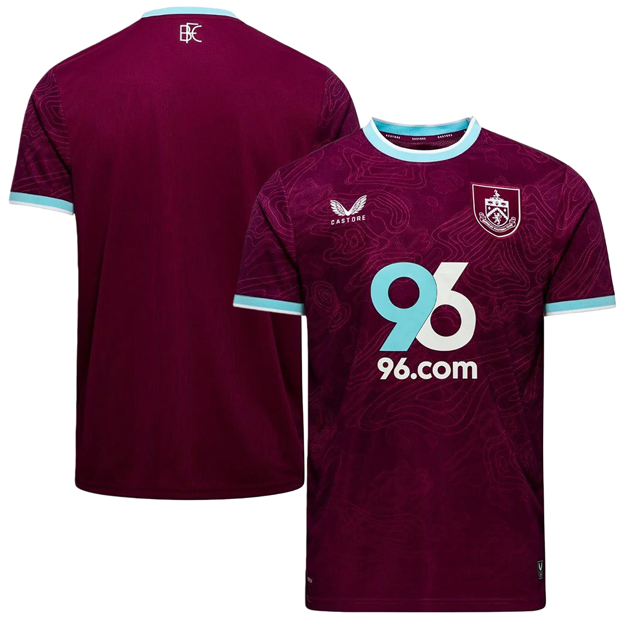 Mens Burnley Home Jersey 2025-26 Football Shirt