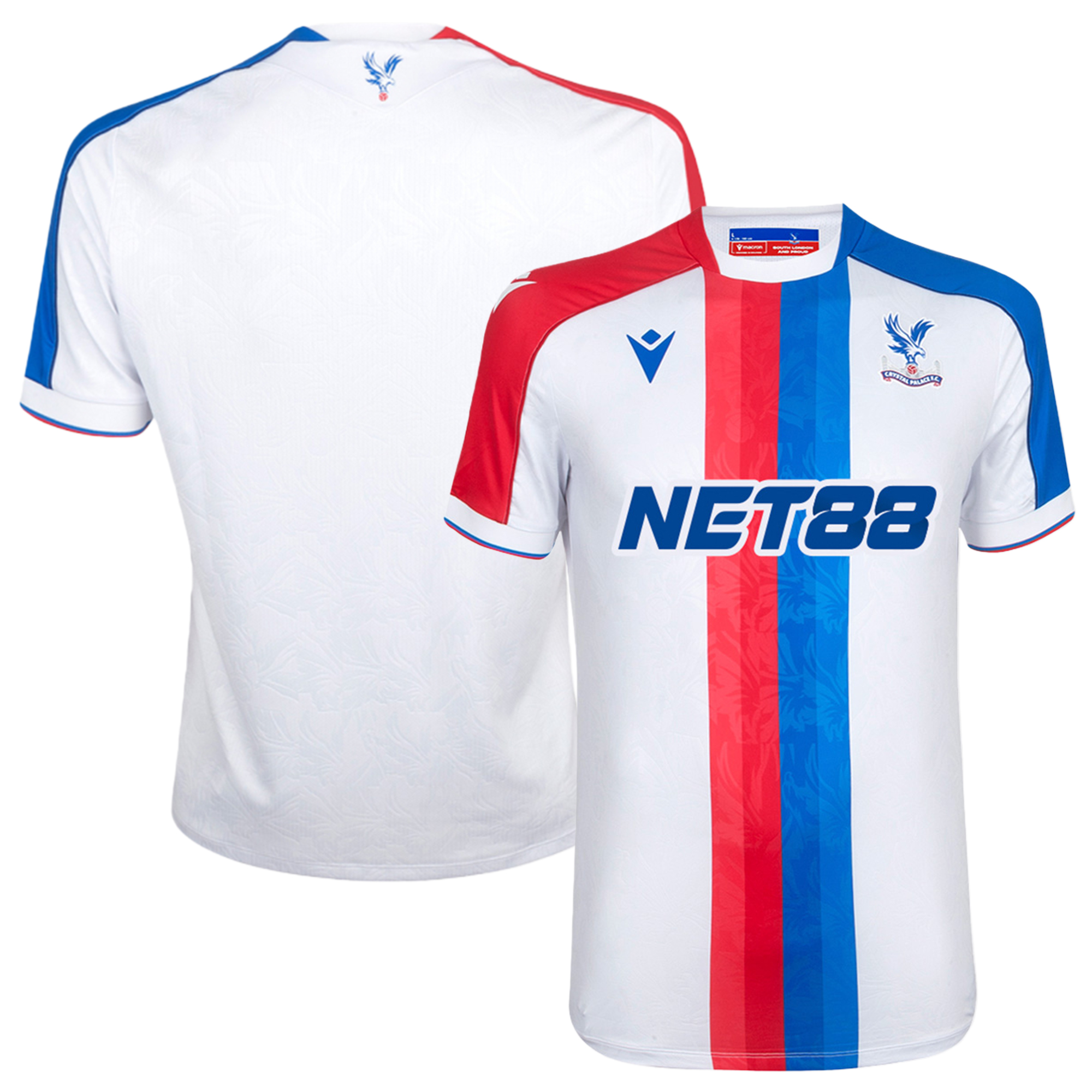 Mens Crystal Palac Eagle White Shirt 2025-26 Football Shirt