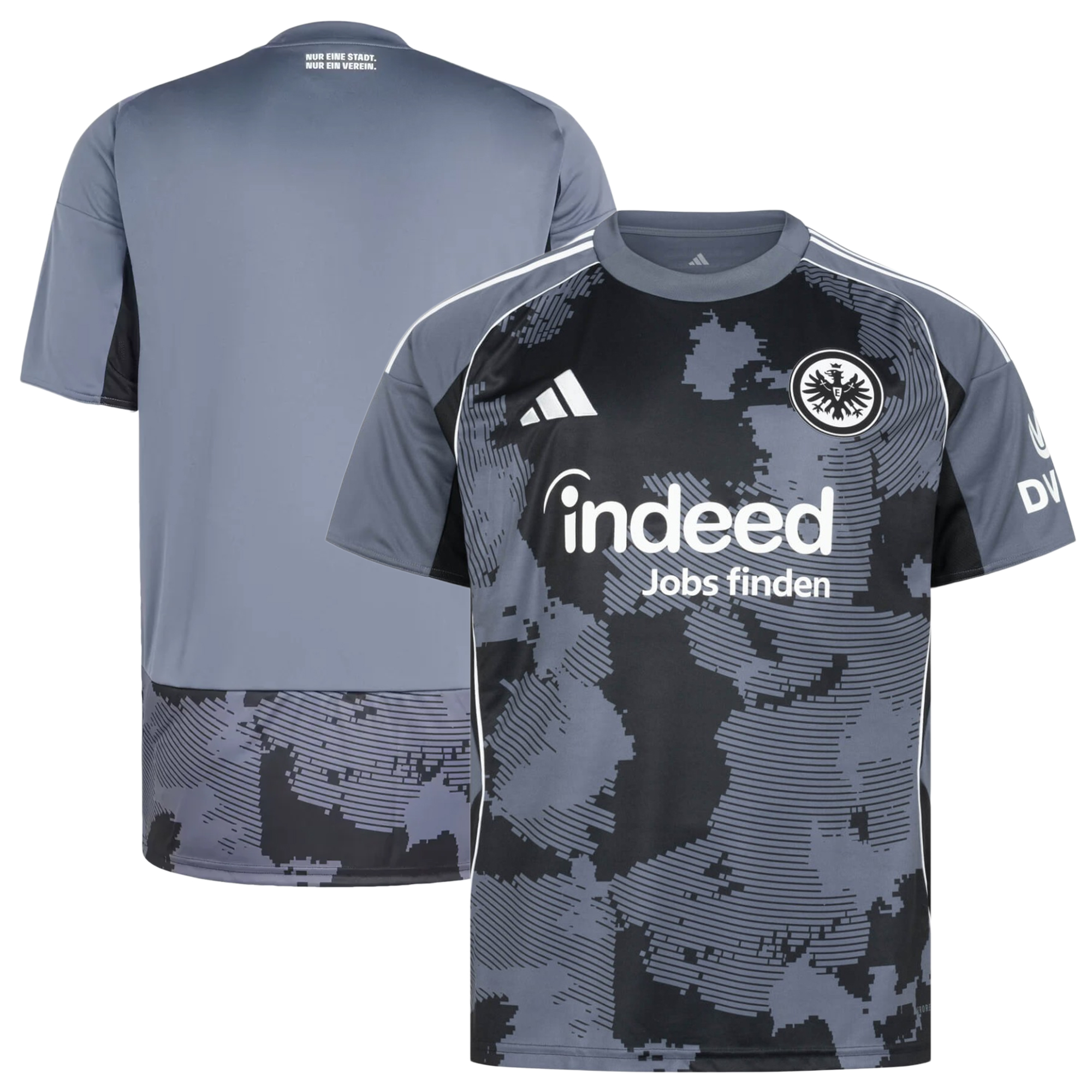 Mens Eintracht Frankfurt Third Jersey 2025-26 Football Shirt