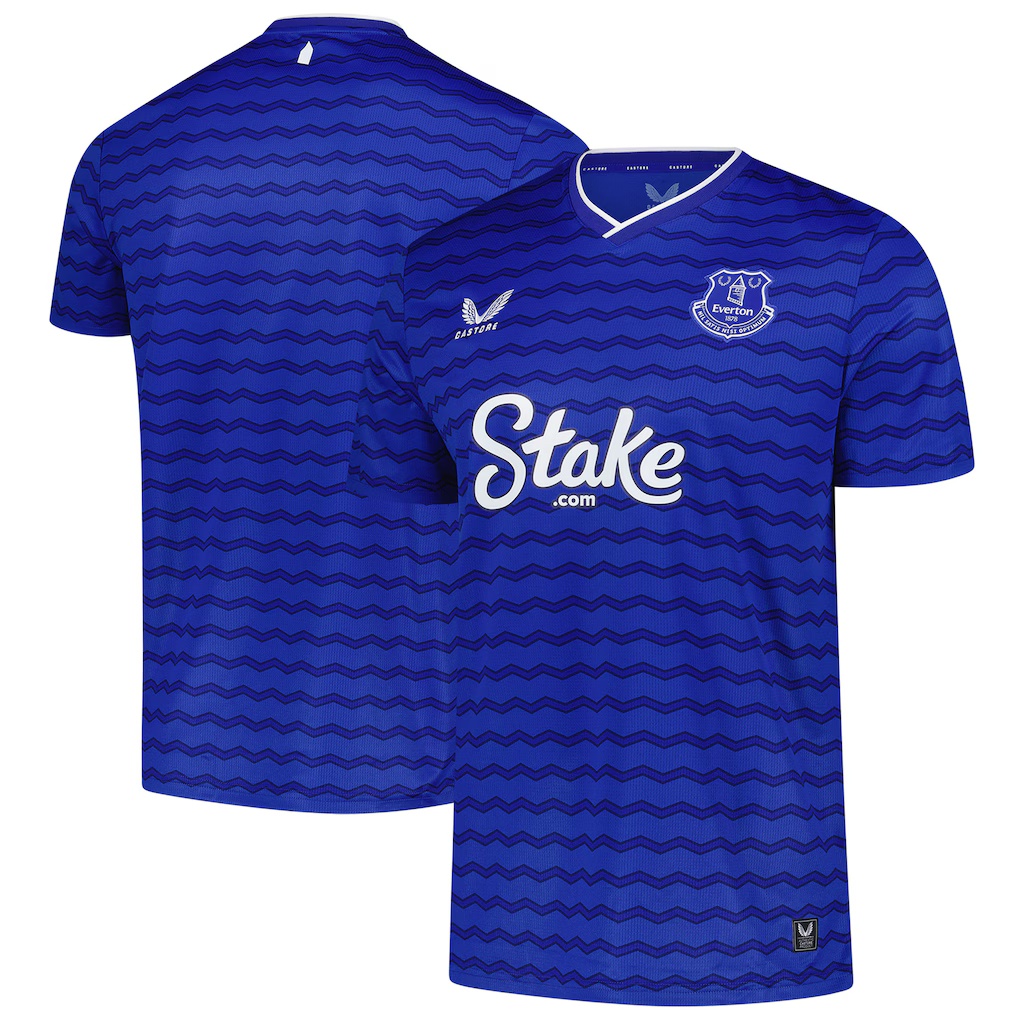 Mens Everton Castore Home Replica Shirt 2025-26 Football Shirt