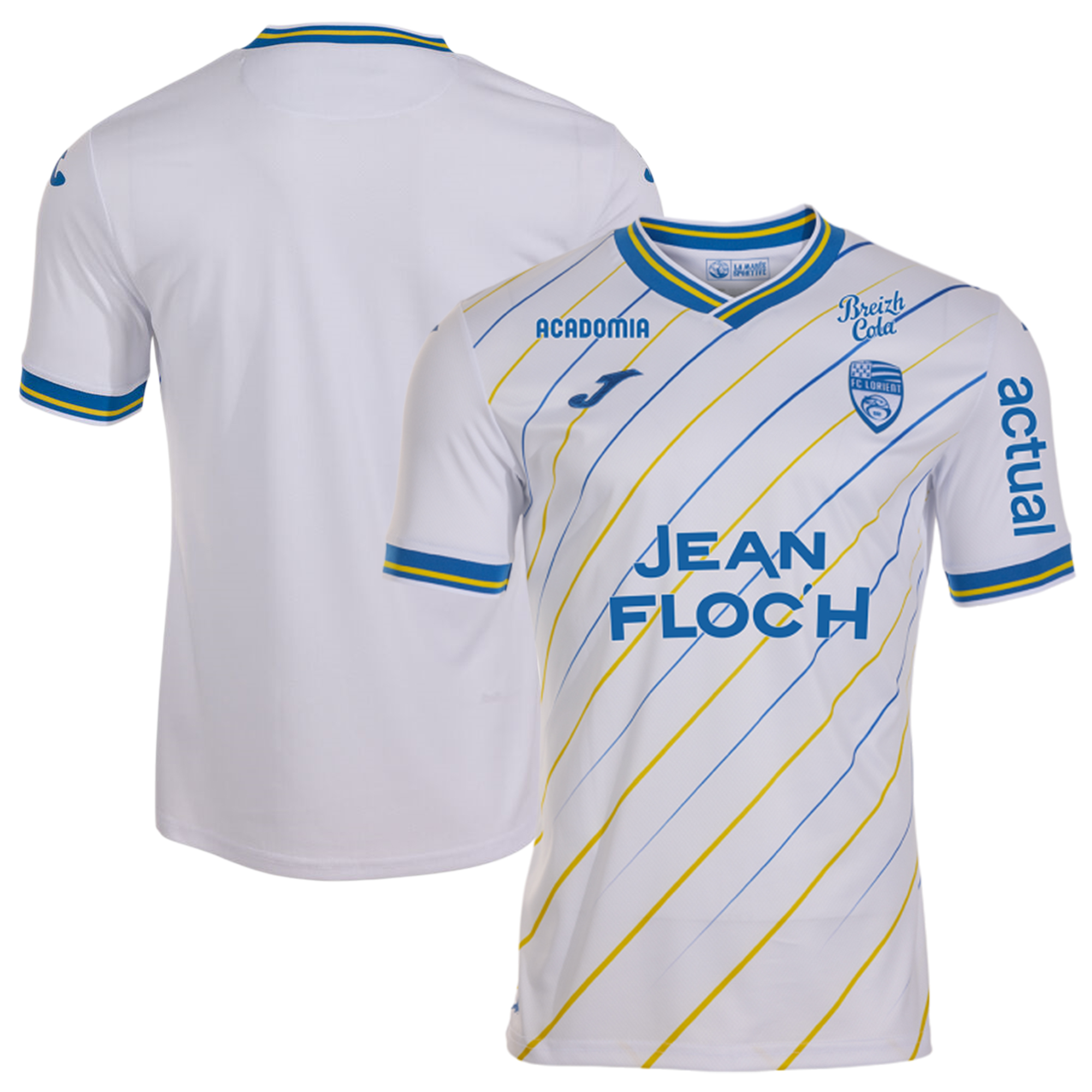 Mens FC Lorient Away Jersey 2025-26 Football Shirt