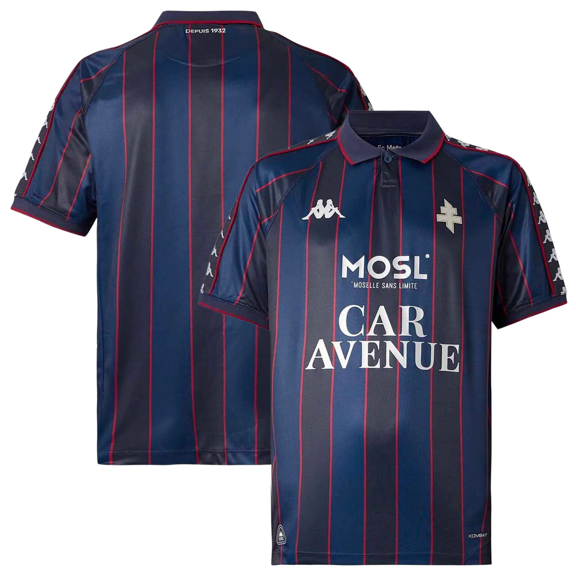 Mens FC Metz Third Jersey 2025-26 Football Shirt