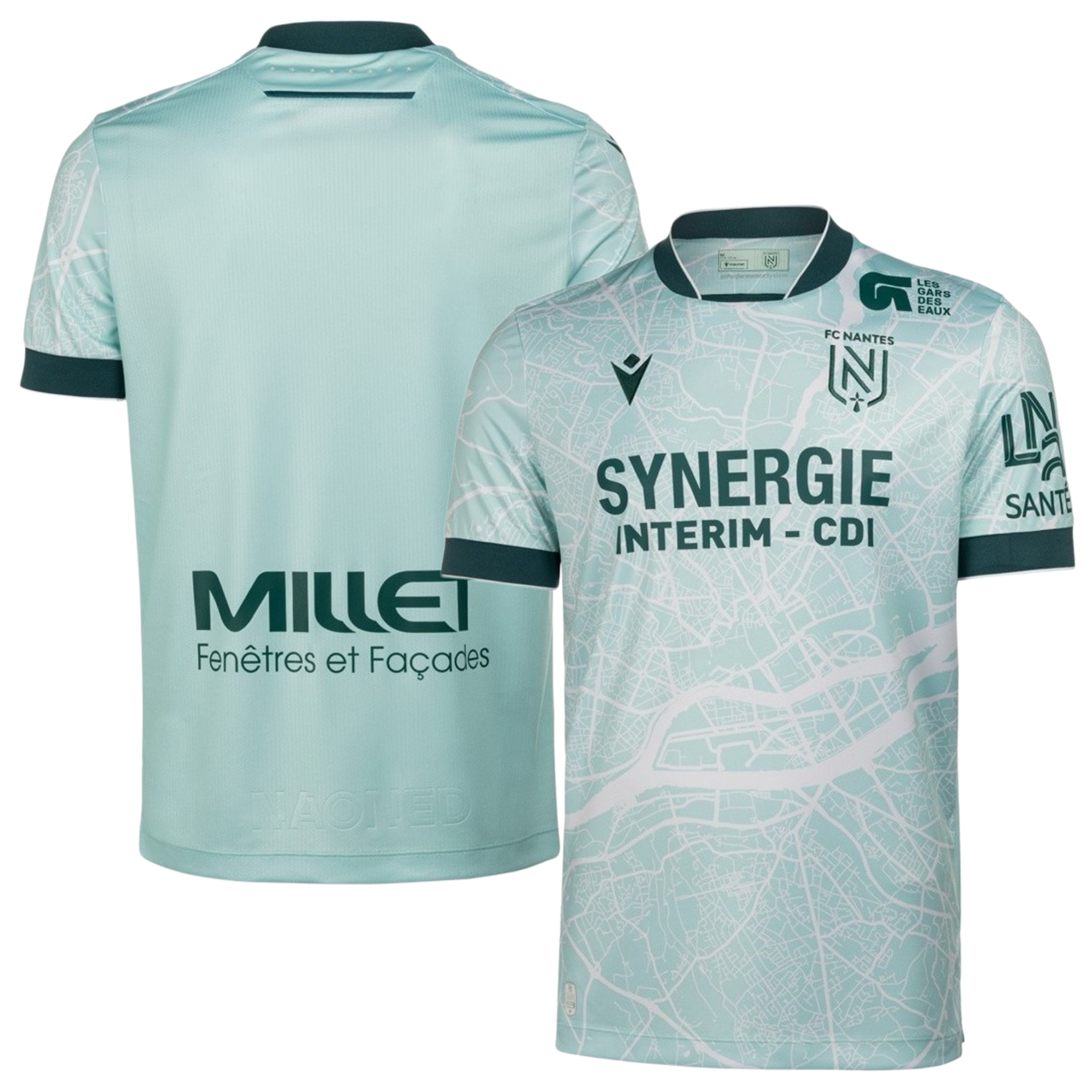 Mens FC Nantes Away Jersey 2025-26 Football Shirt