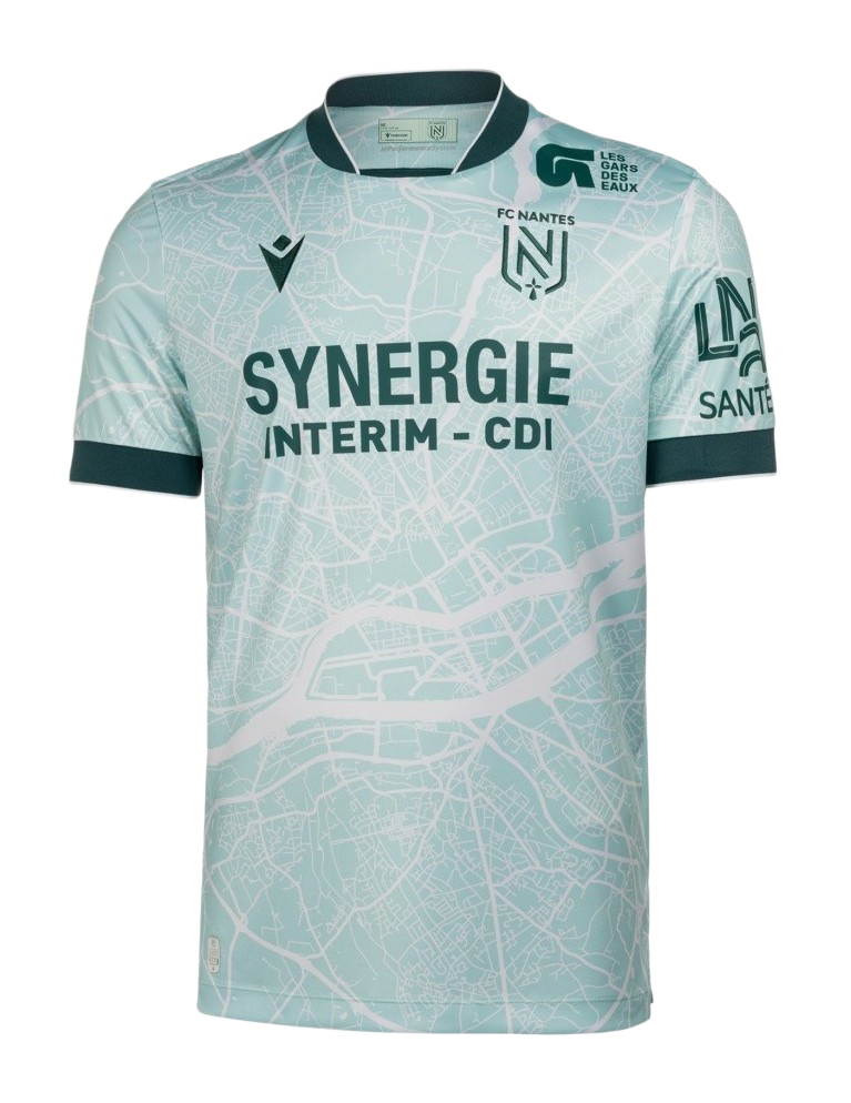 Mens FC Nantes Away Jersey 2025-26 Football Shirt