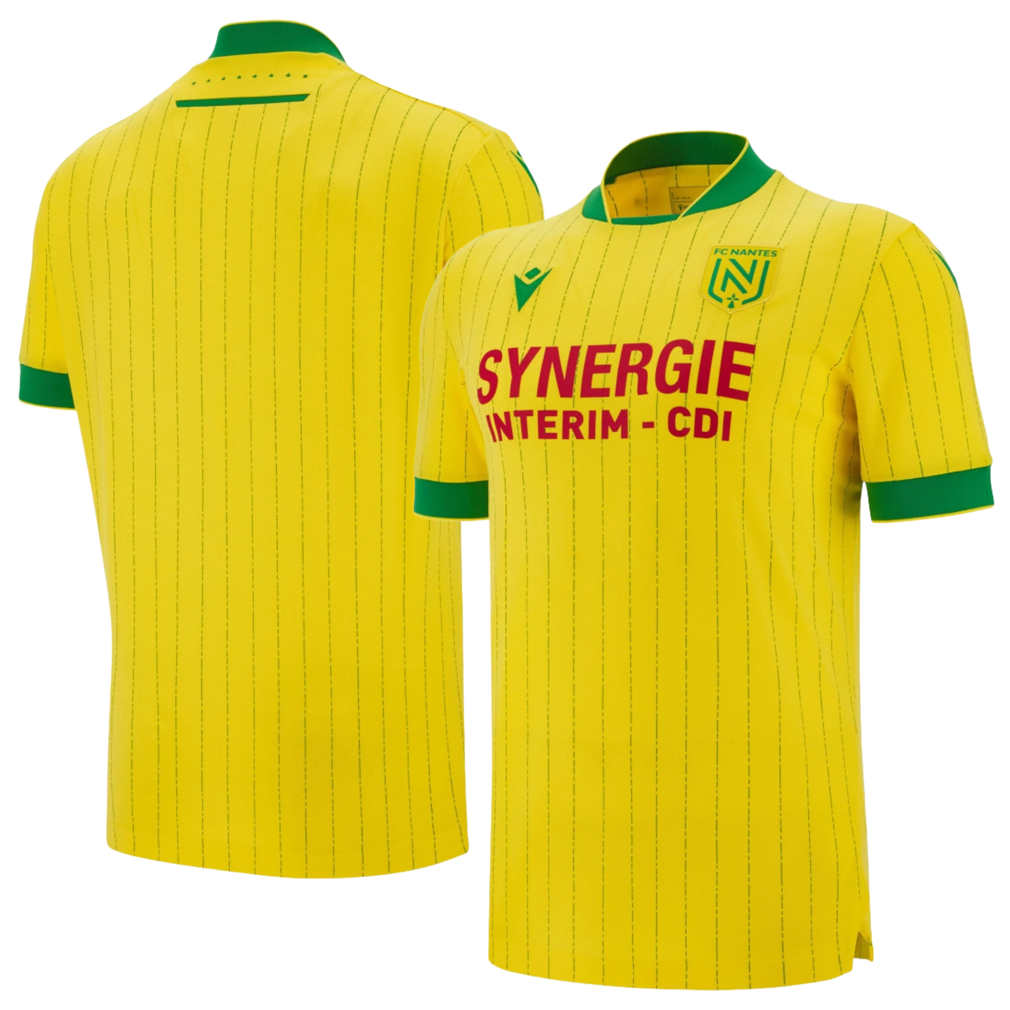Mens FC Nantes Home Jersey 2025-26 Football Shirt