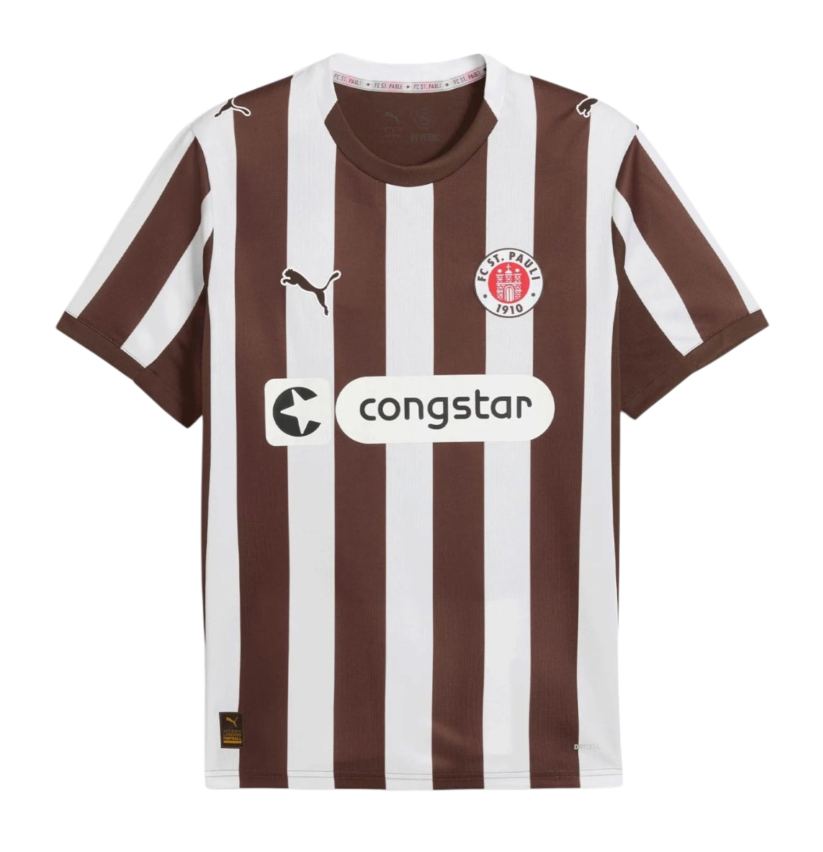 Mens FC St. Pauli Home Jersey 2025-26 Football Shirt
