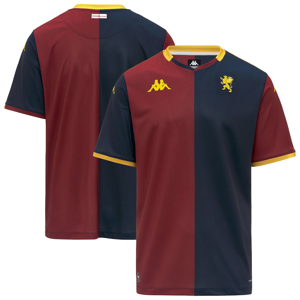 Mens Genoa Home Jersey 2025-26 Football Shirt