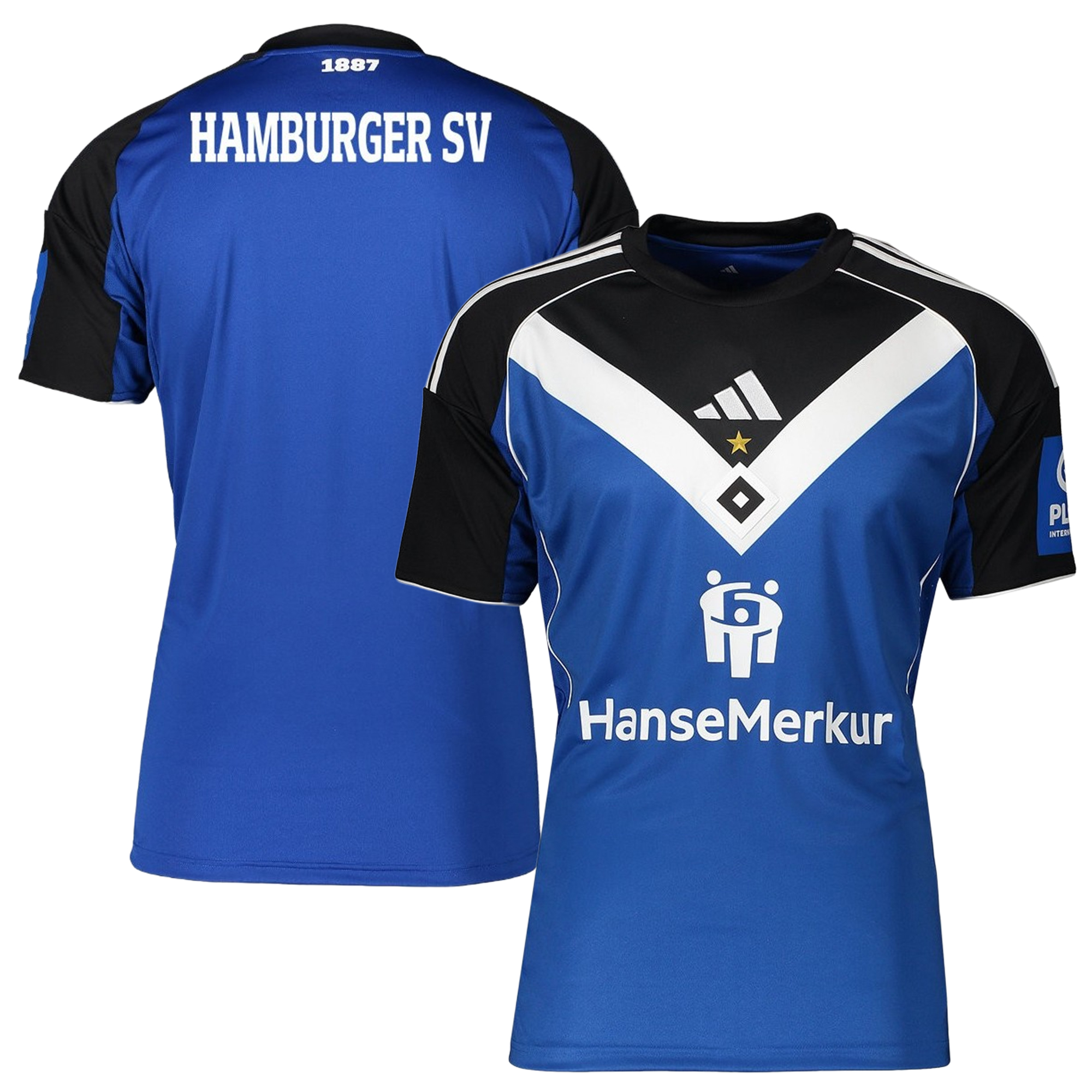 Mens Hamburger SV Away Jersey 2025-26 Football Shirt