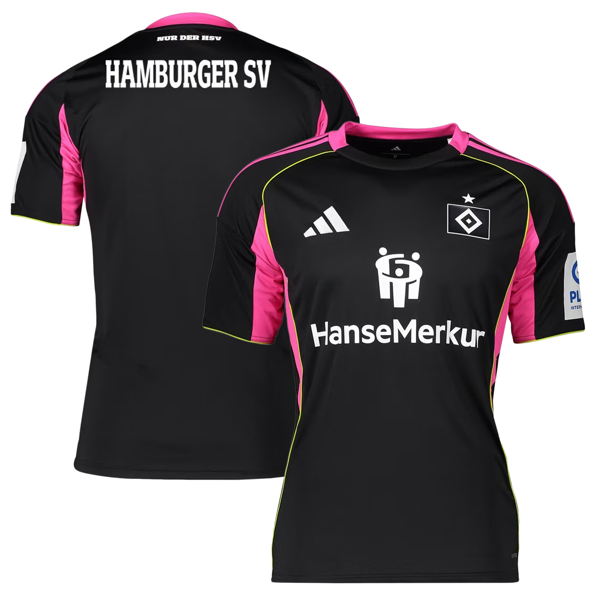 Mens Hamburger SV Third Jersey 2025-26 Football Shirt