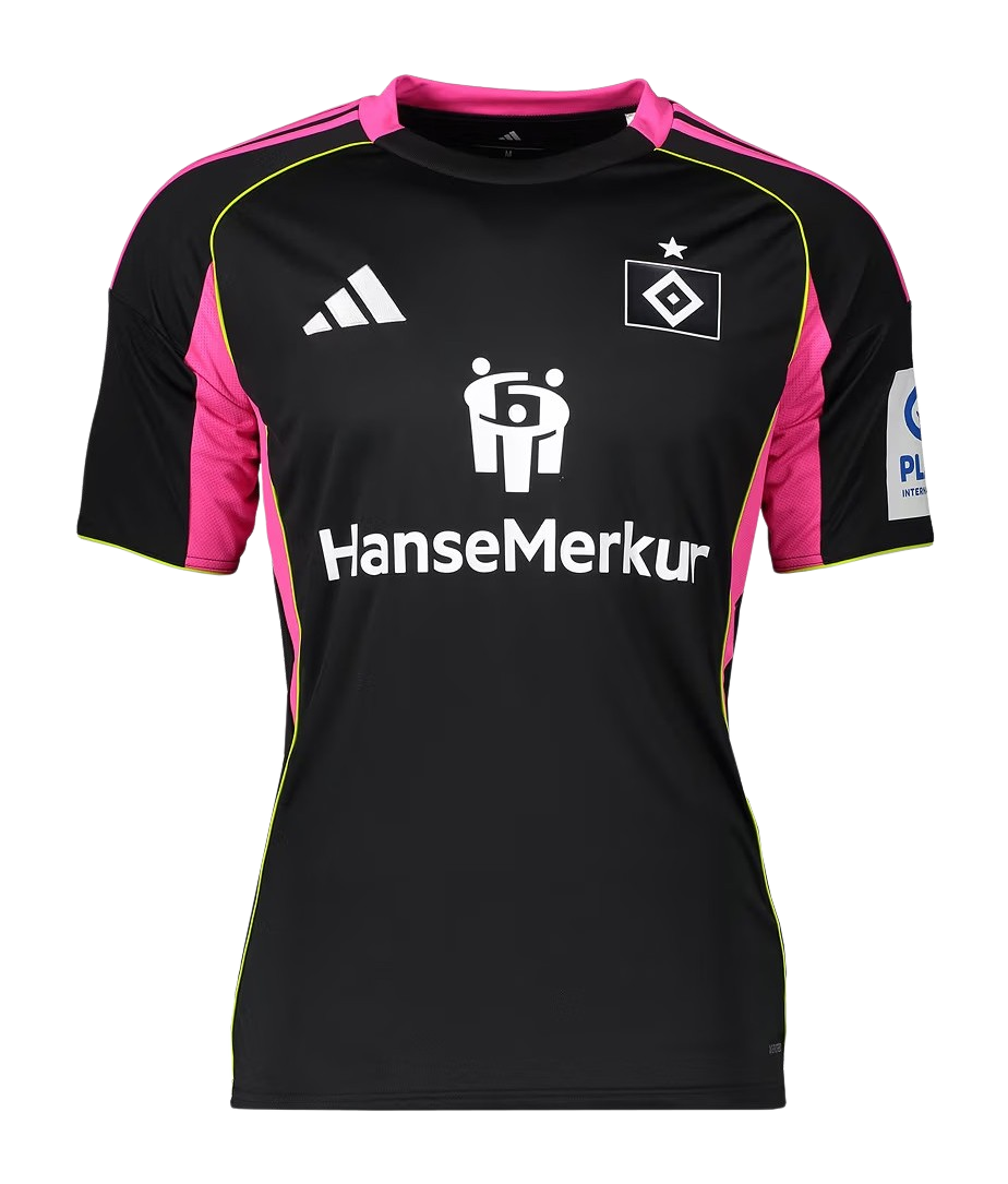 Mens Hamburger SV Third Jersey 2025-26 Football Shirt