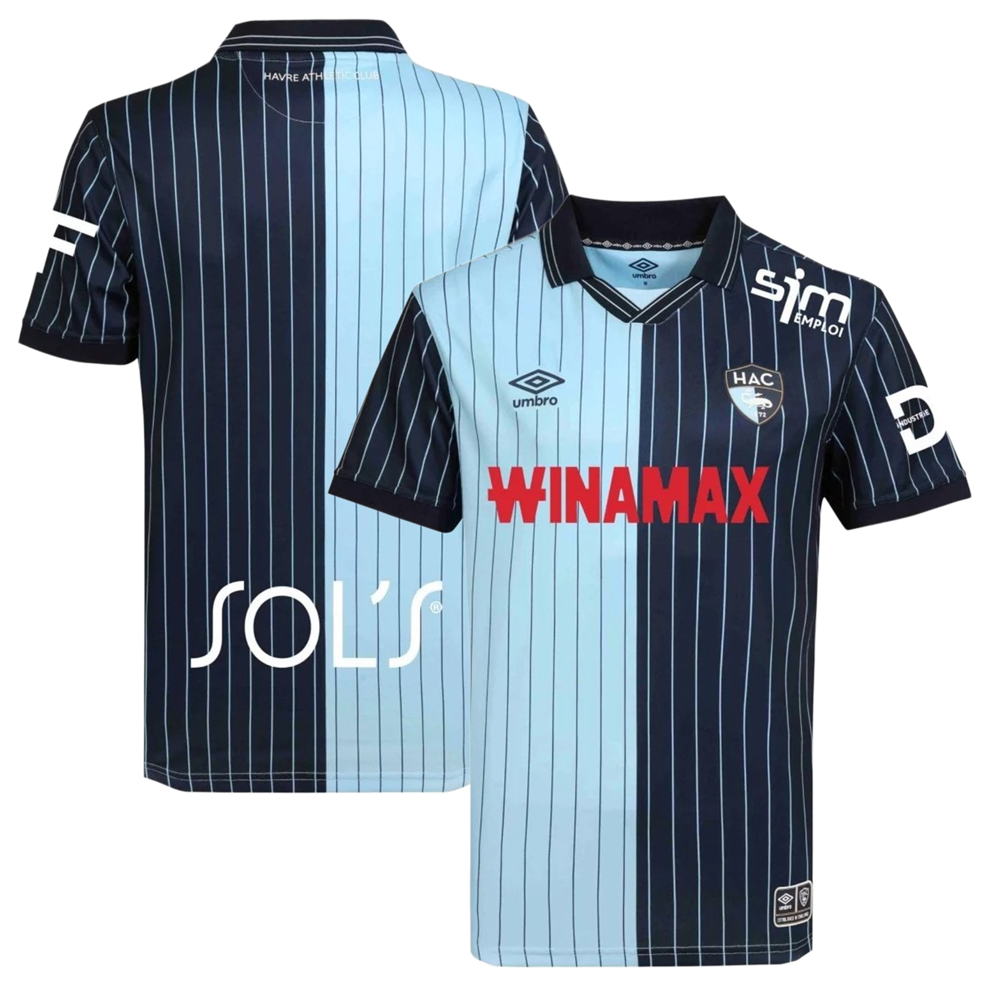 Mens Le Havre Home Jersey 2025-26 Football Shirt