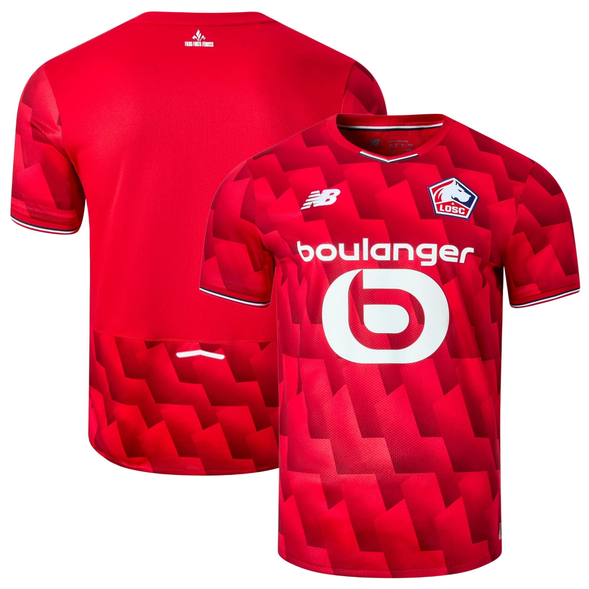 Mens Lille LOSC Home Jersey 2025-26 Football Shirt