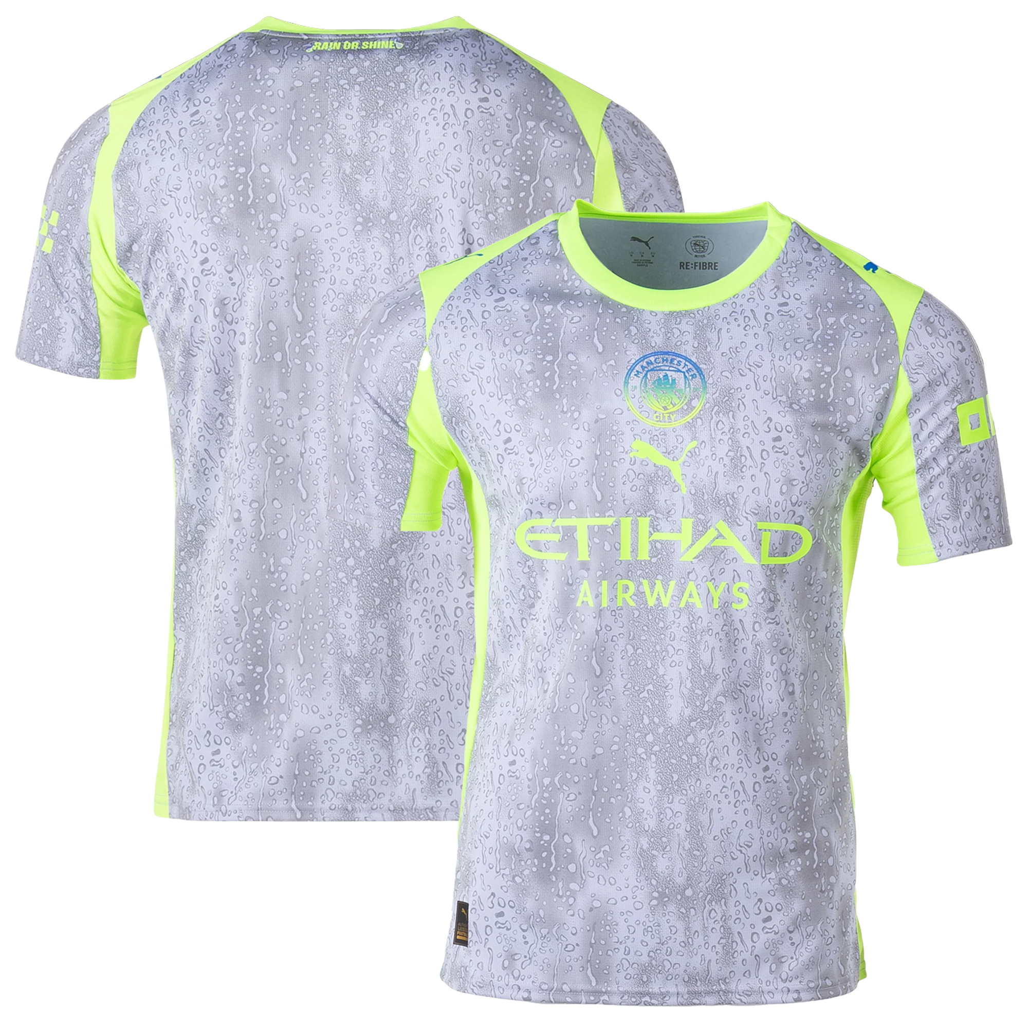 Mens Manchester City Third Jersey 2025-26 Football Shirt