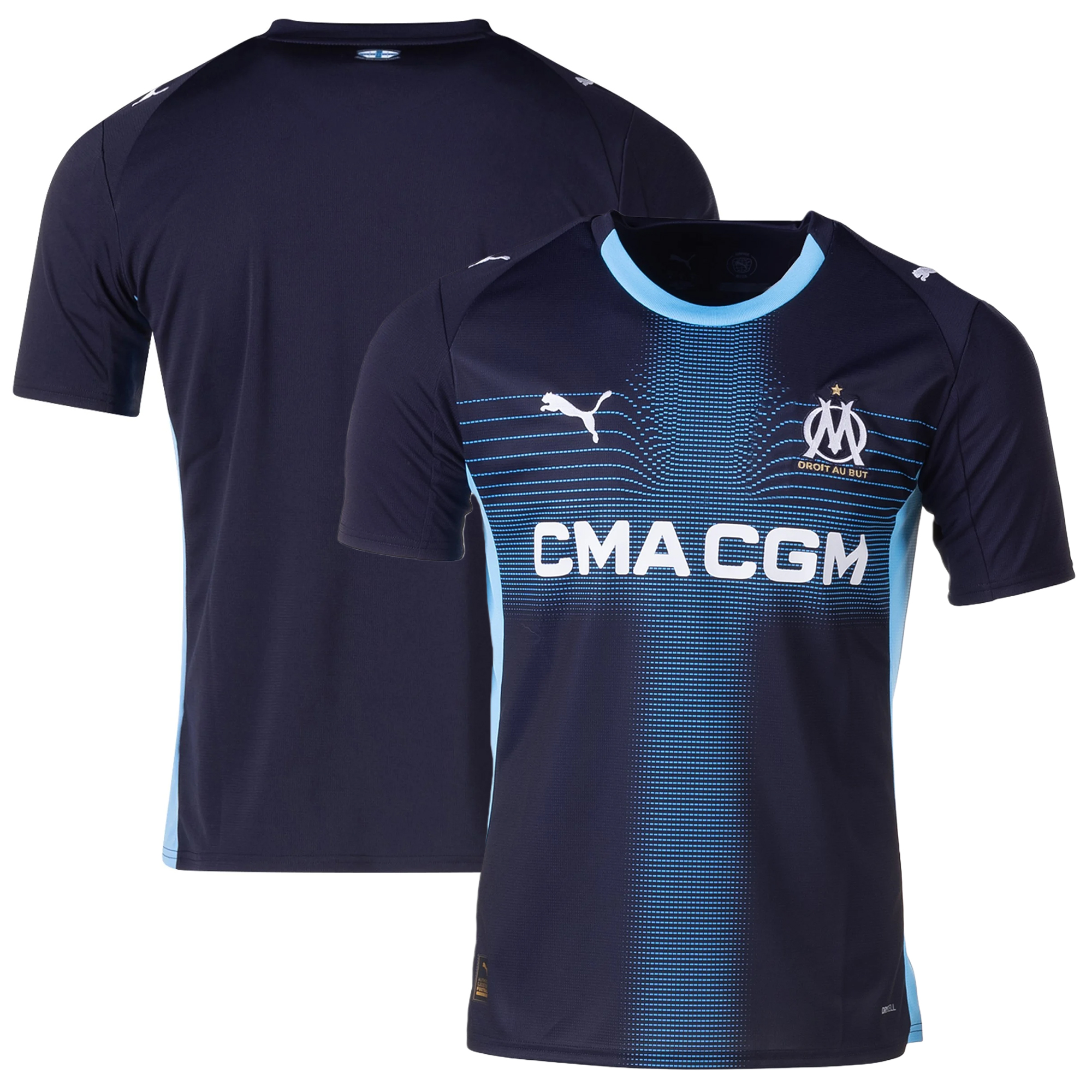 Mens Marseille 2025-26 Away Jersey Football Shirt