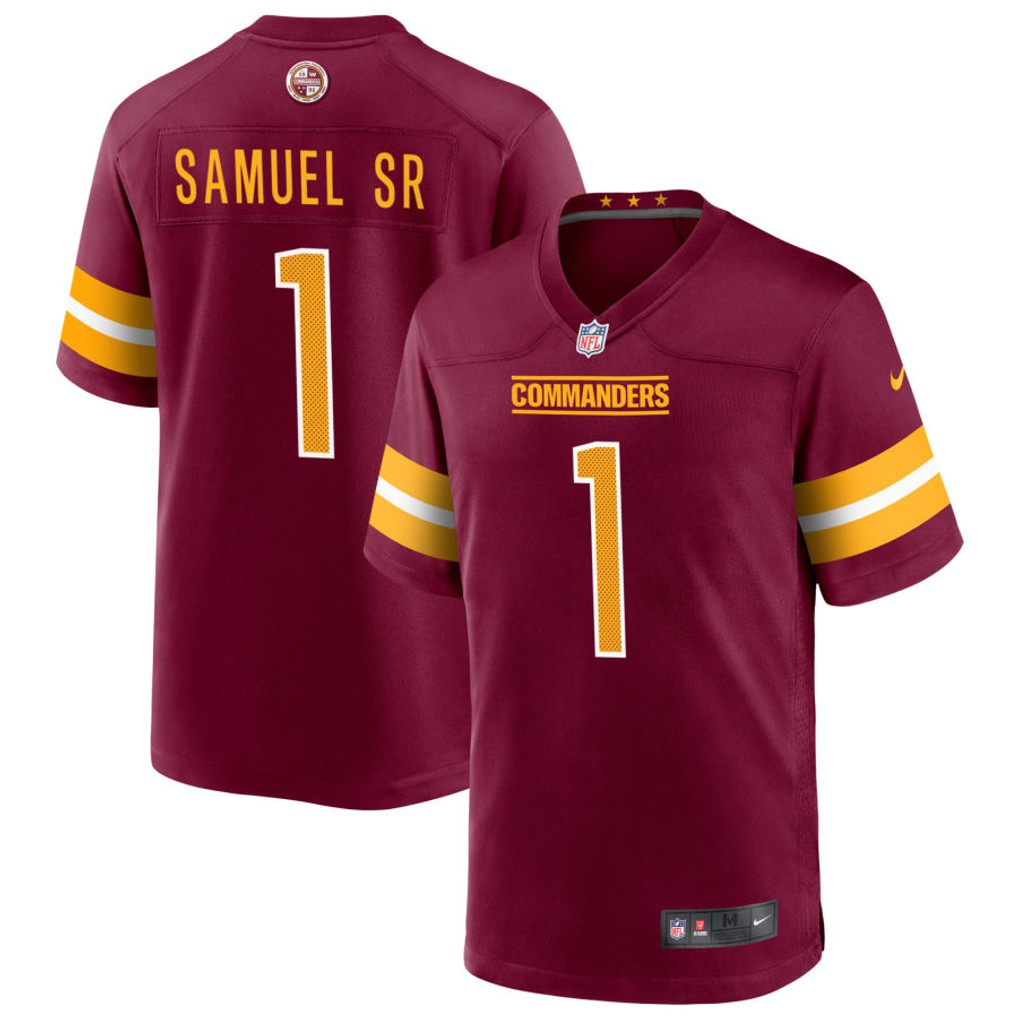 Men's Washington Commanders Jerseys #1 Deebo Samuel Sr Football Jerseys